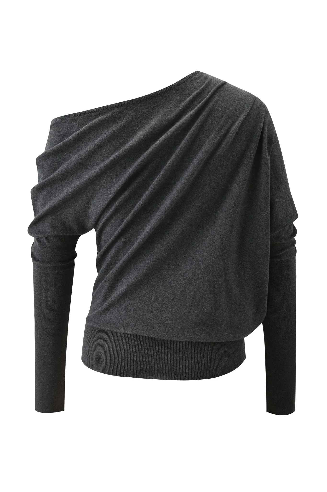 GISELLE TOP - CHARCOAL GREY - Image 8