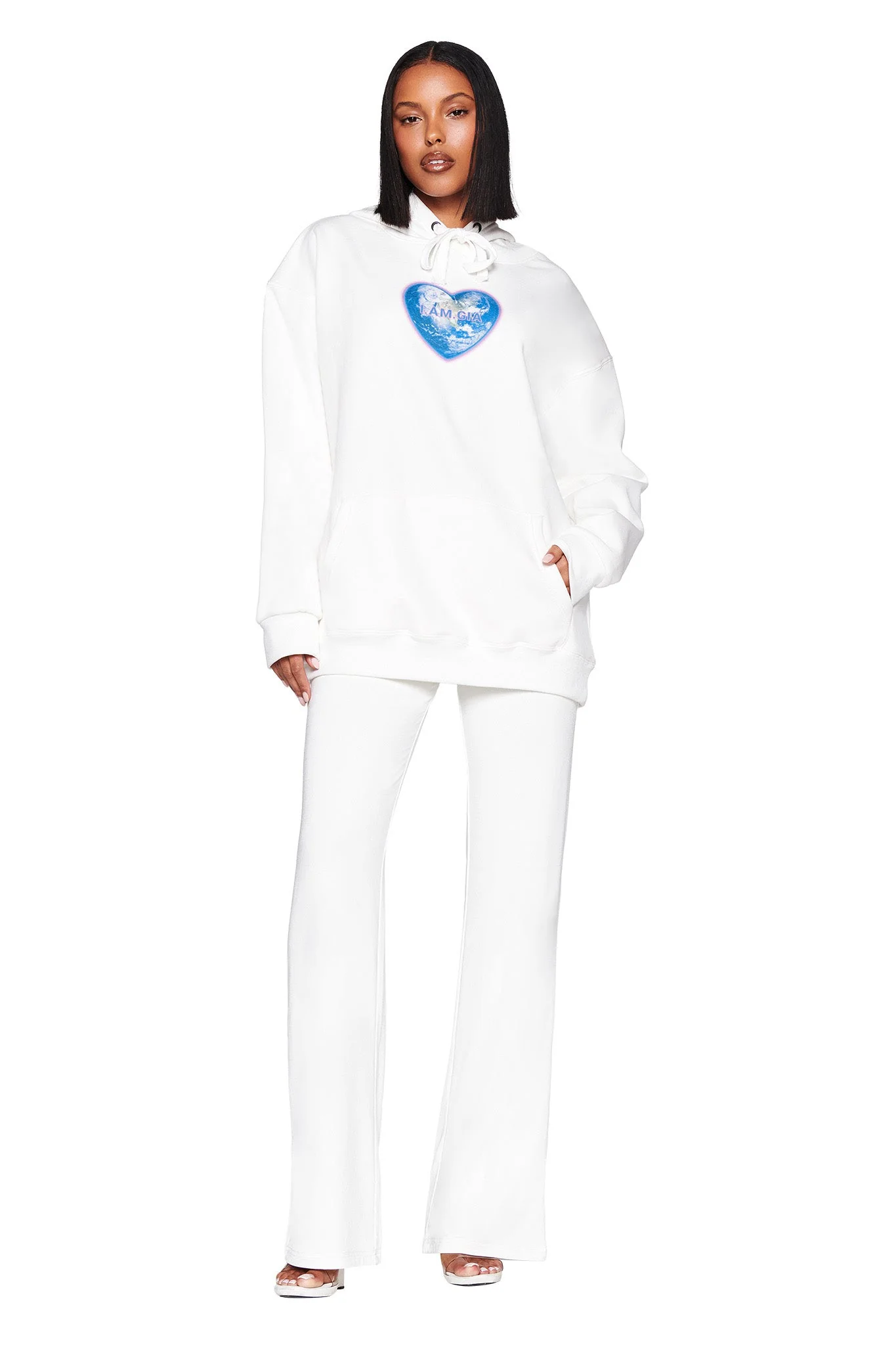 HARMONY HOODIE - WHITE - Image 2