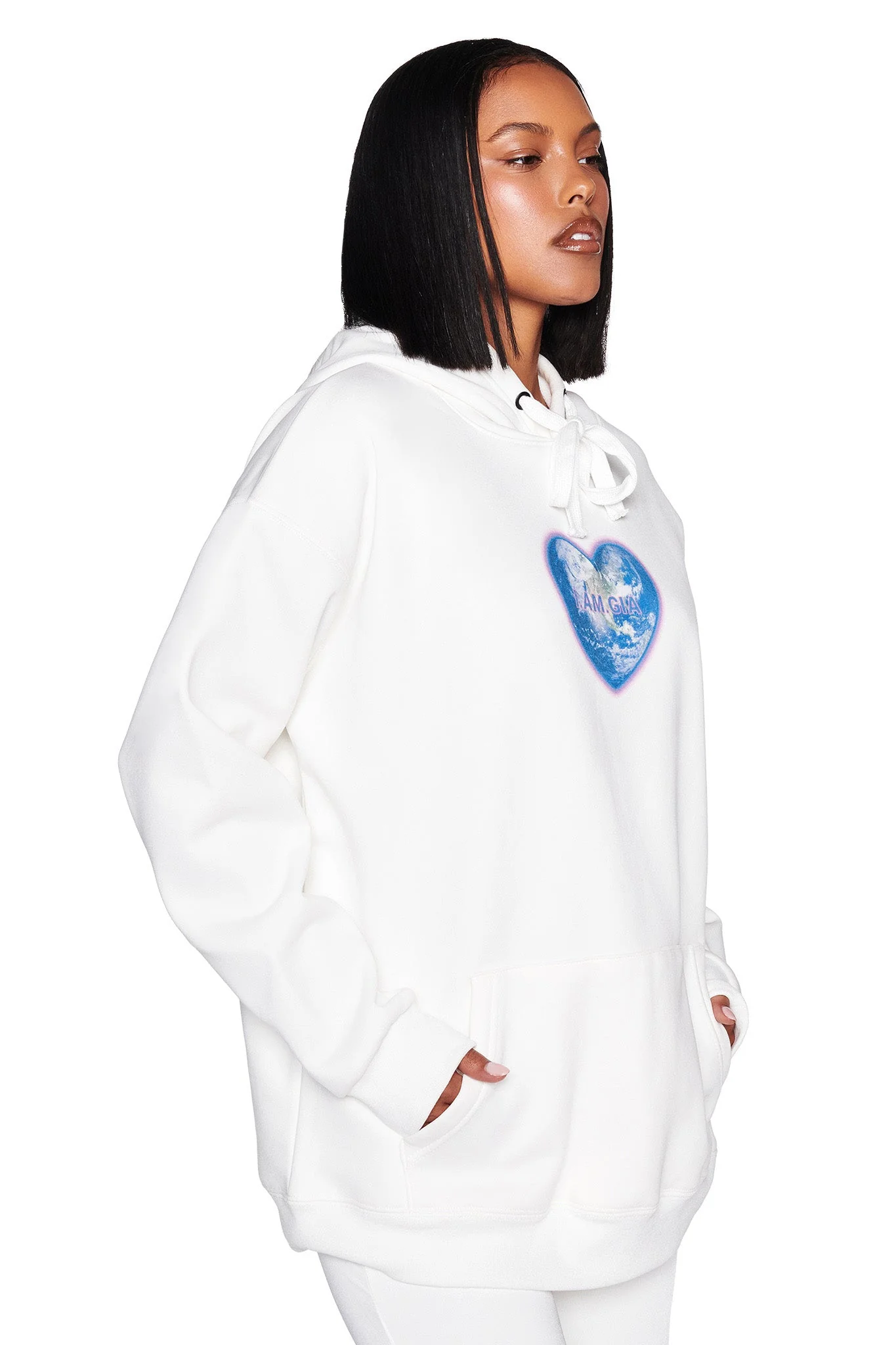 HARMONY HOODIE - WHITE - Image 4