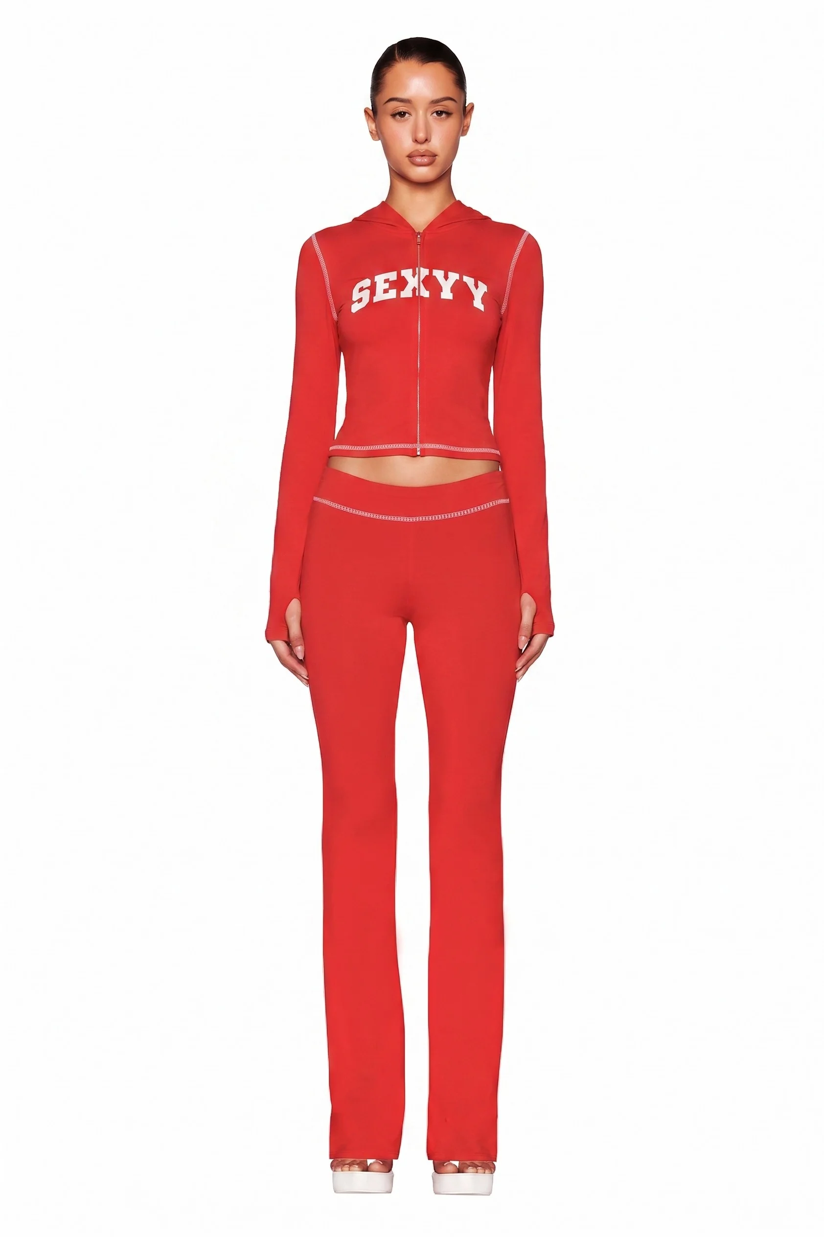 I.AM.GIA X SEXYY RED BLARE TRACKPANT - RED - Image 2