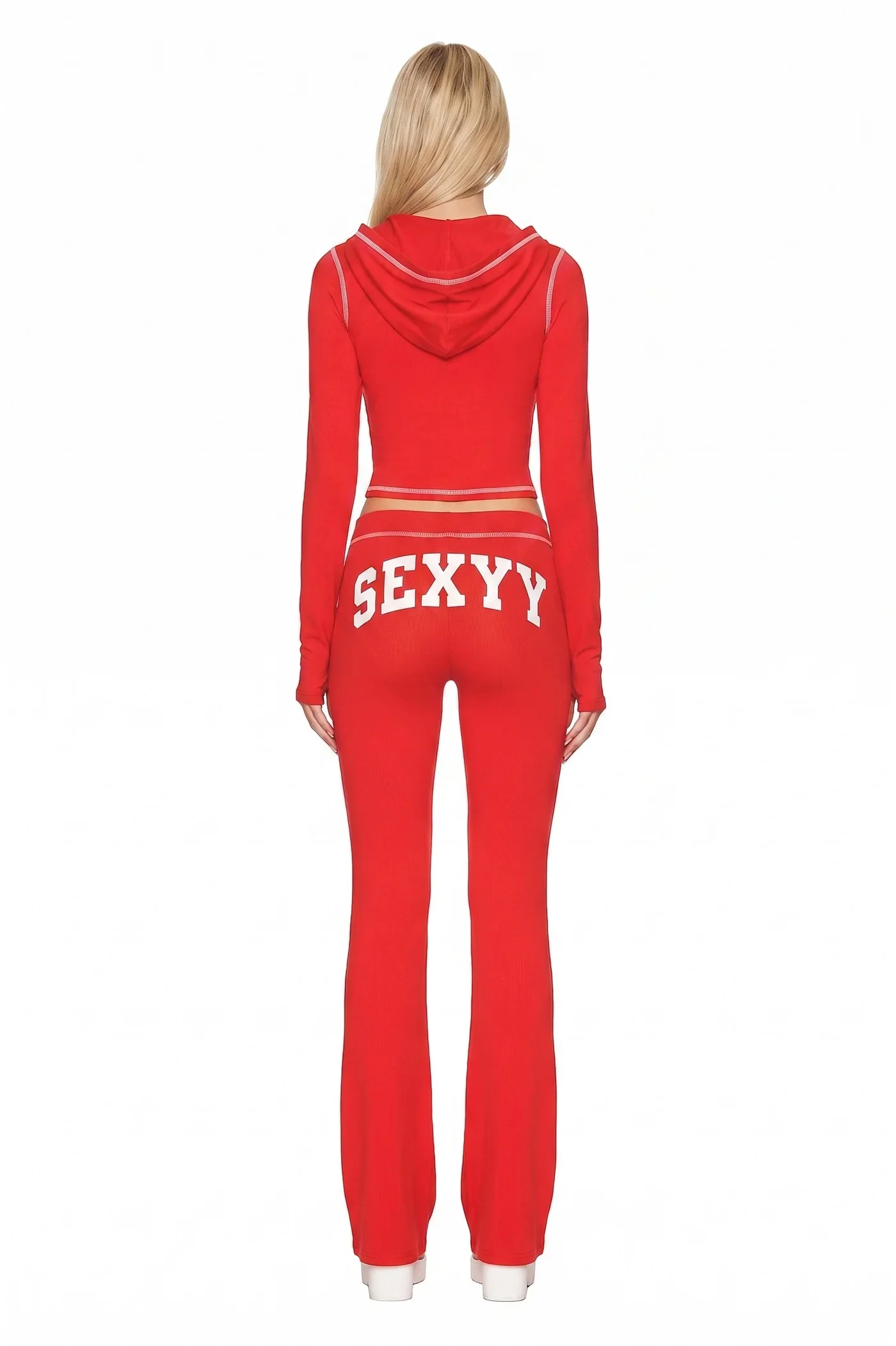 I.AM.GIA X SEXYY RED BLARE TRACKPANT - RED - Image 3