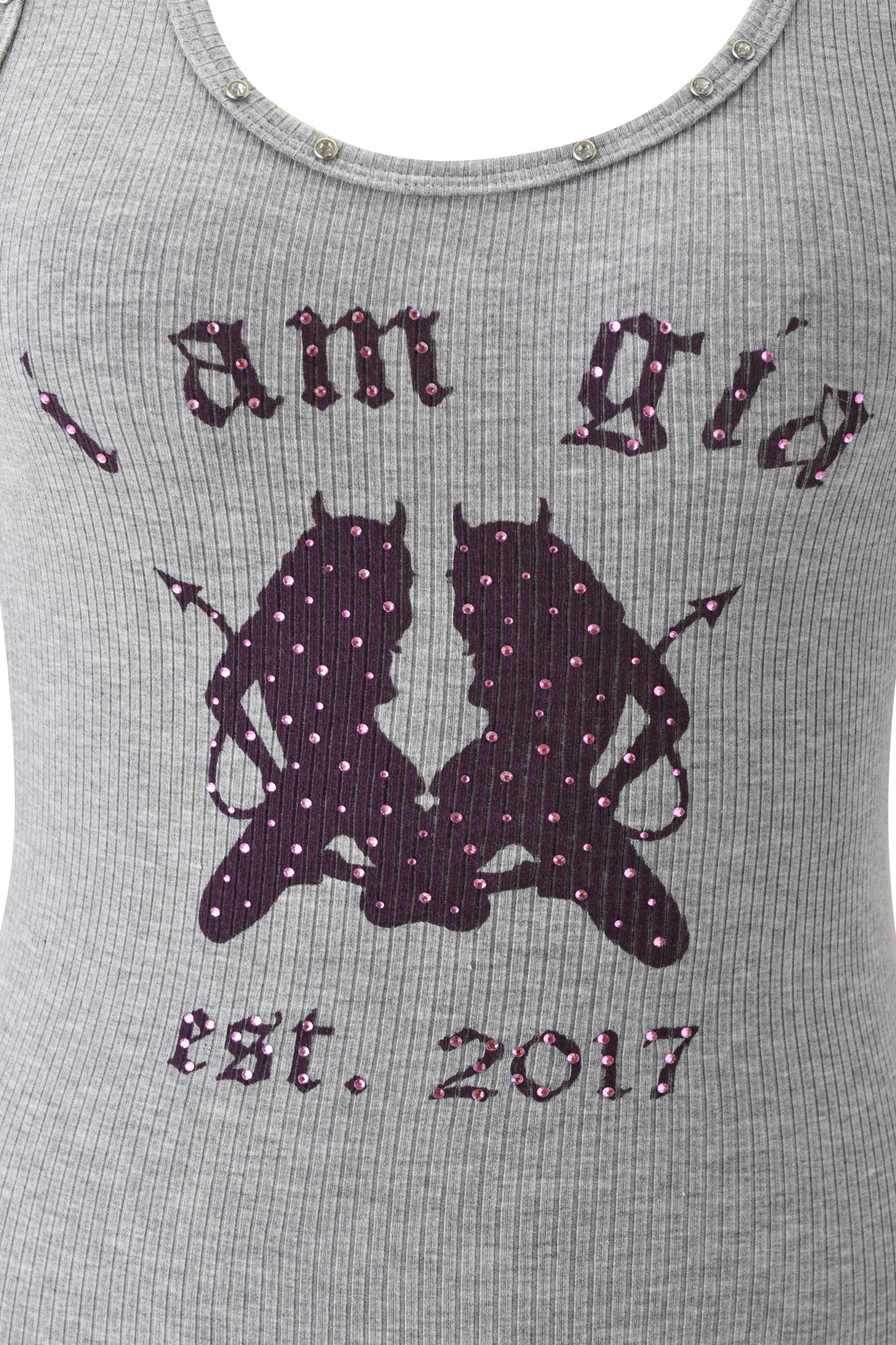 INA TANK - HEATHER GREY - Image 8