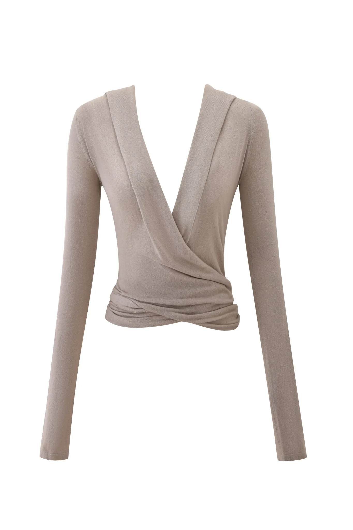 IRINA KNIT TOP - BEIGE - Image 7