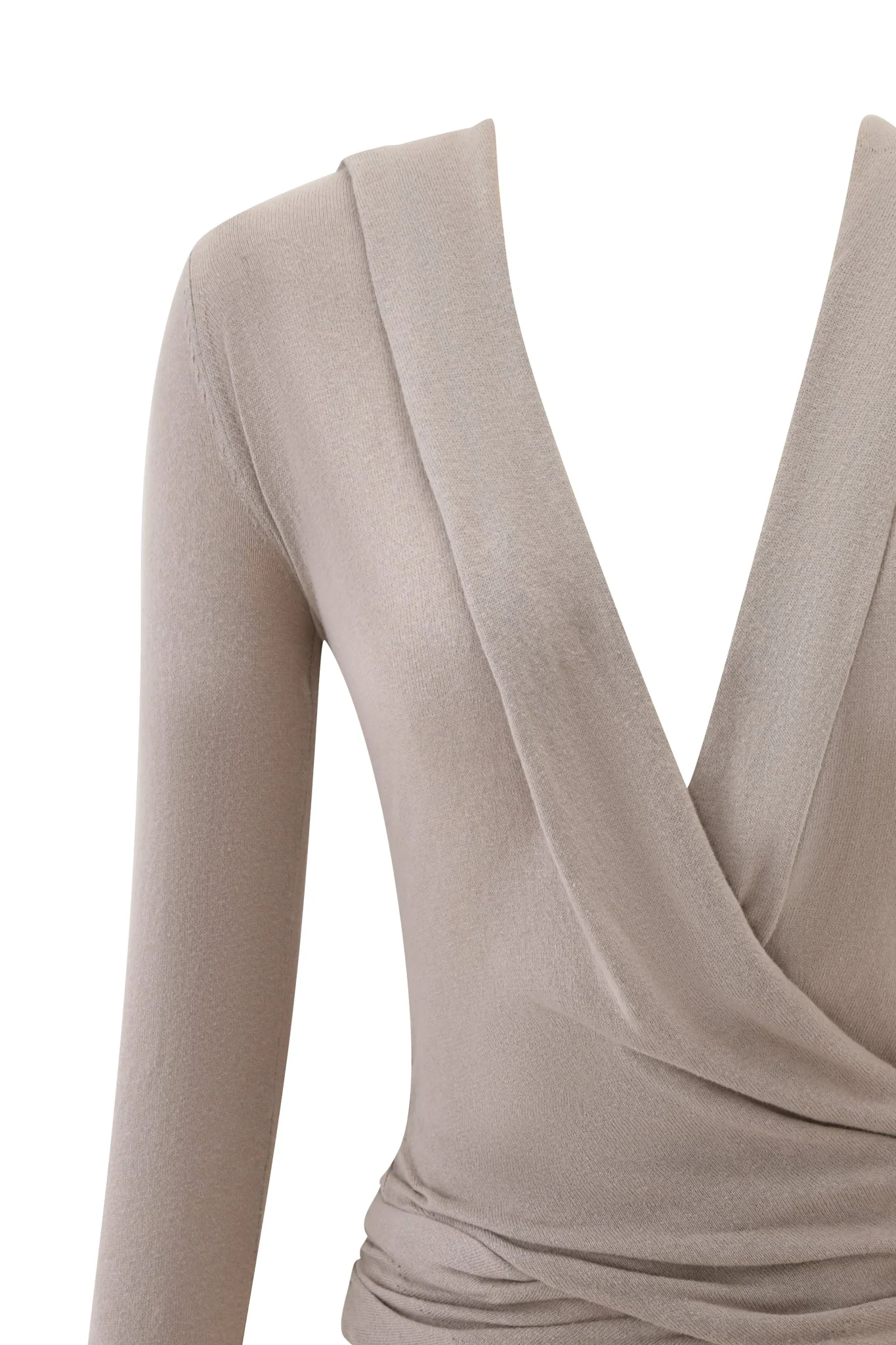 IRINA KNIT TOP - BEIGE - Image 9