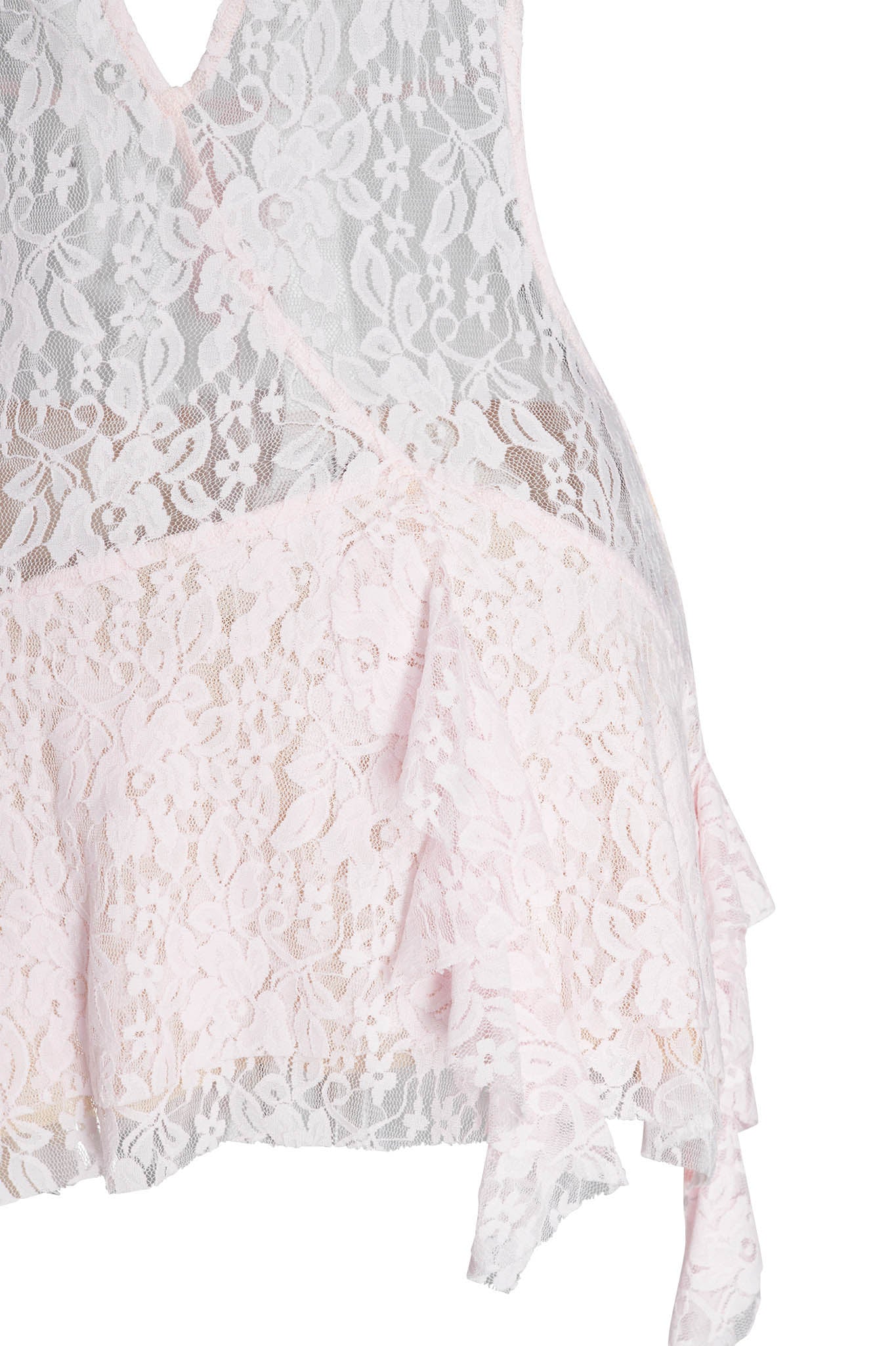 IRISIA LACE DRESS - PINK : LACE - Image 6