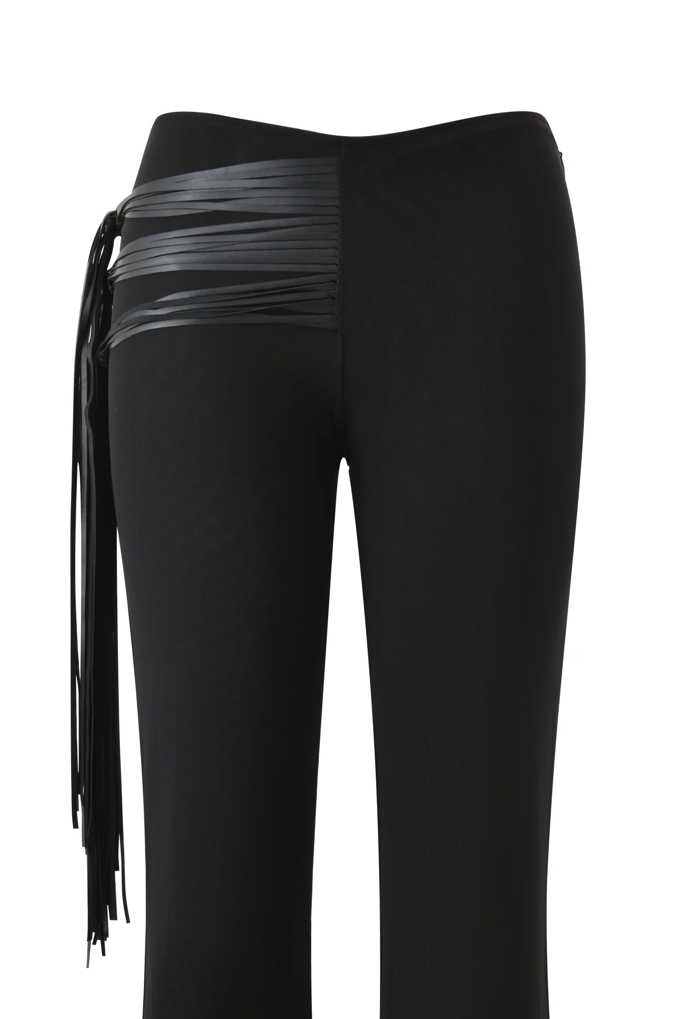 ISELDA FRINGE PANT - BLACK - Image 8