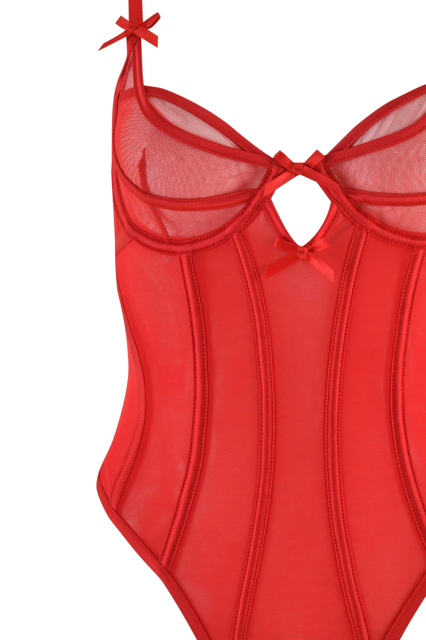 JACQUELINE BODYSUIT - RED - Image 9