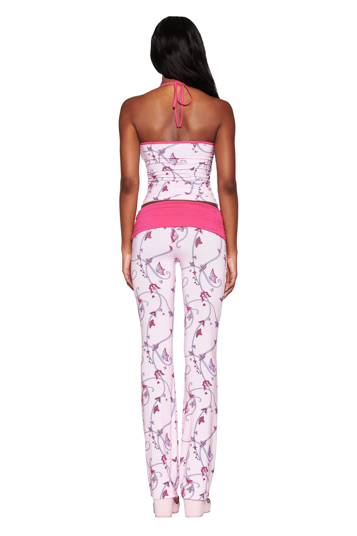 JANNIS TANK - PINK : BUTTERFLY RIBBON - Image 7