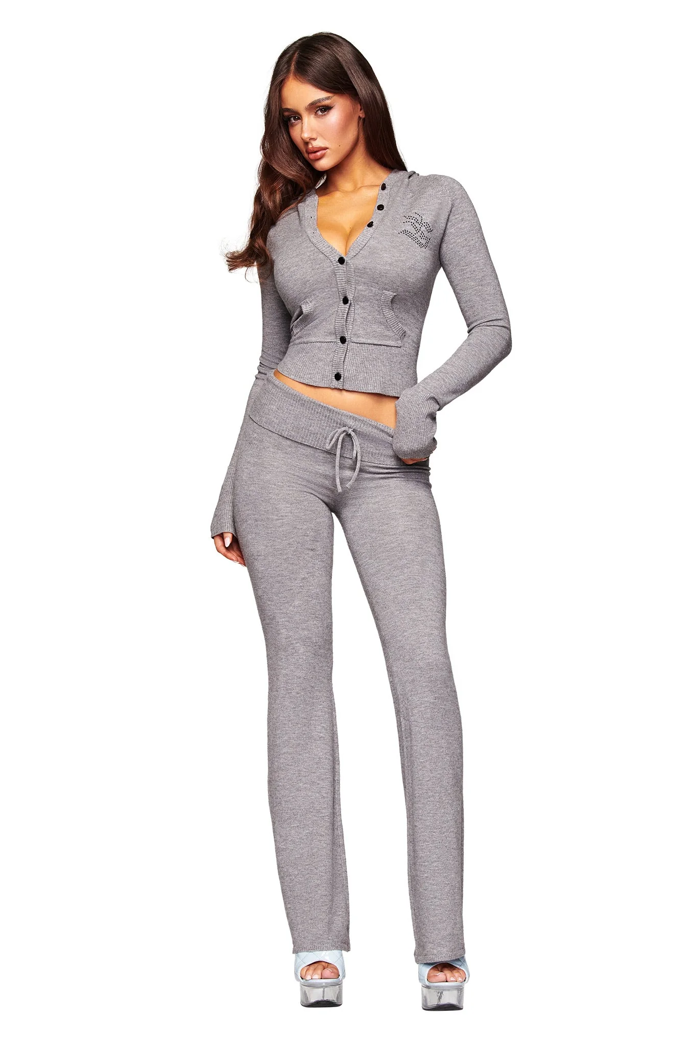 JESSA HOODIE - GREY - Image 5