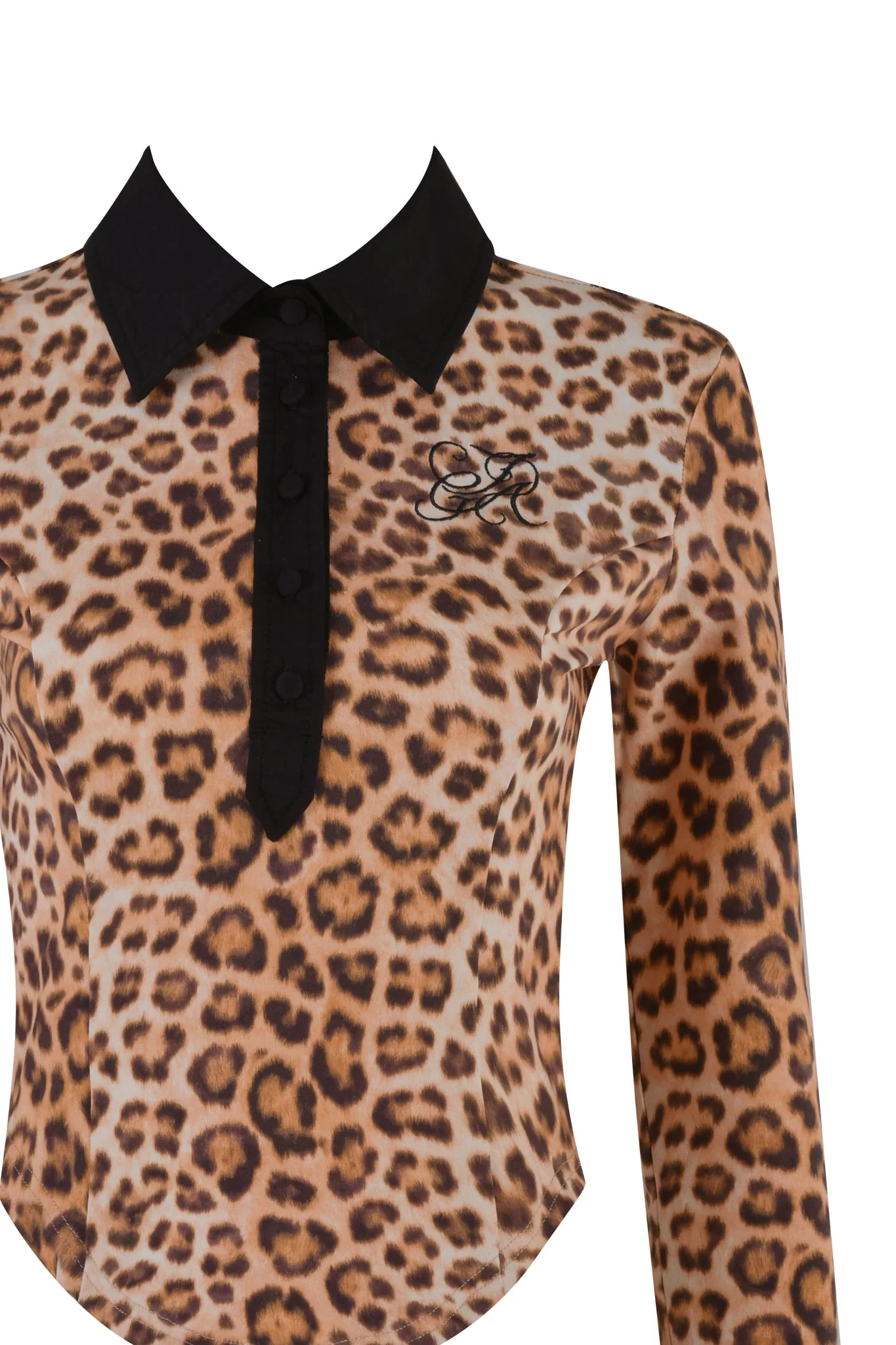 JULIA TOP - NEUTRAL : LEOPARD - Image 7