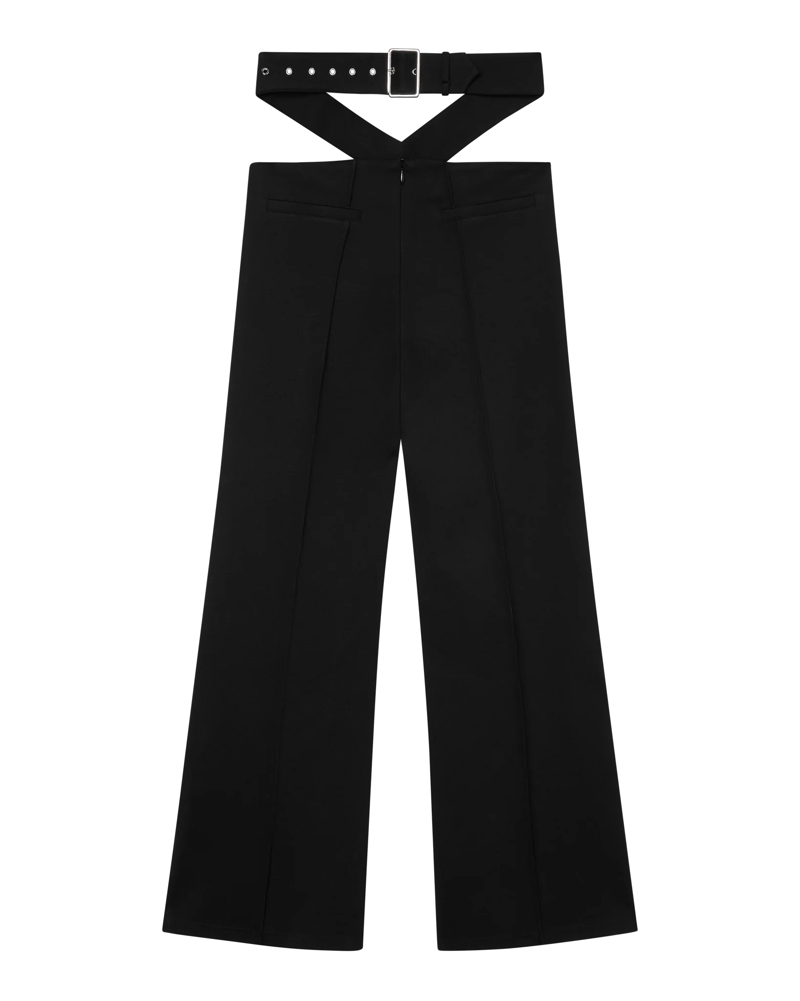 JULIETTE WIDE LEG PANT - BLACK - Image 6