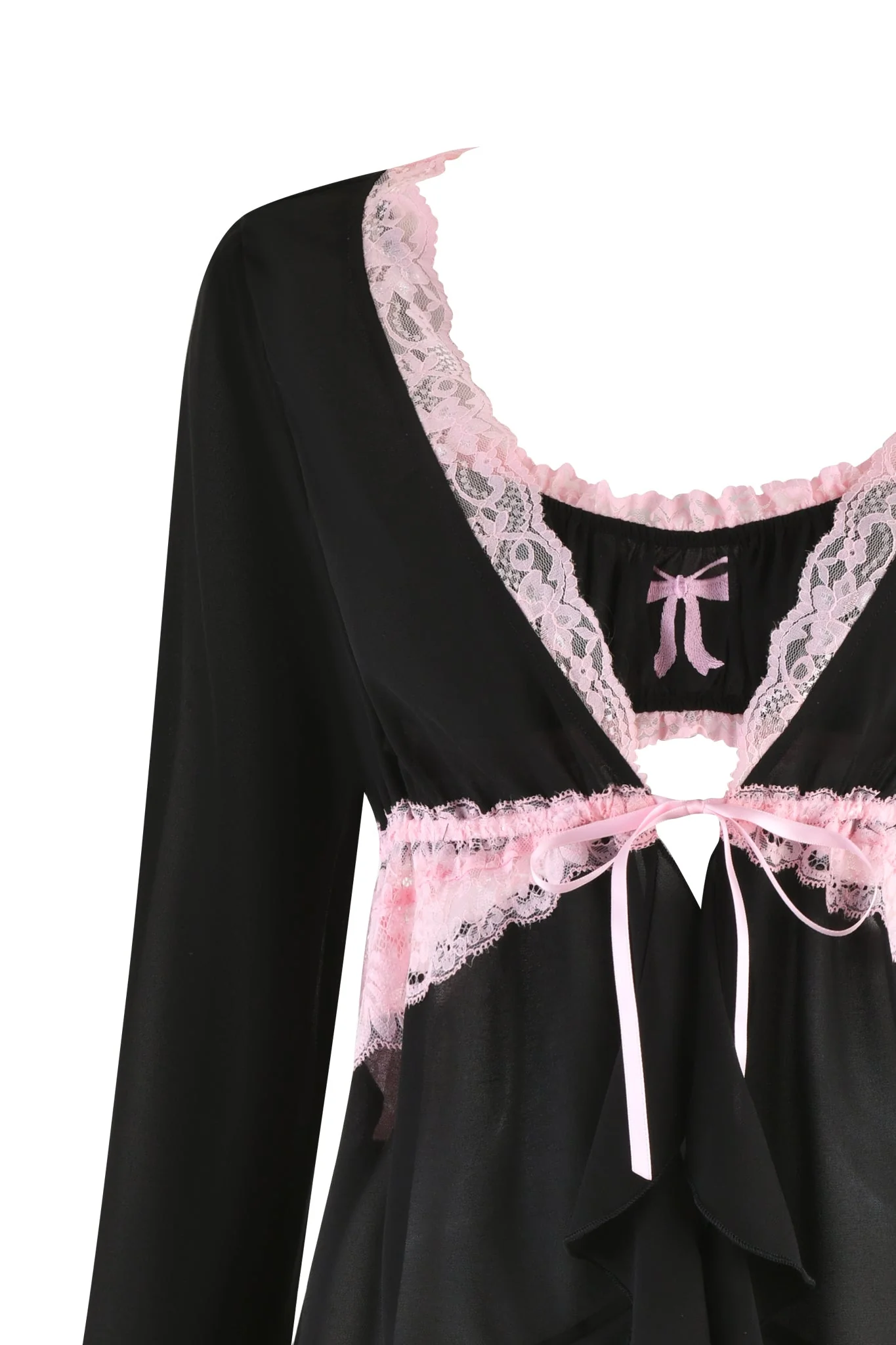 JUNIPER ROBE THREE-PIECE SET - BLACK - Image 10