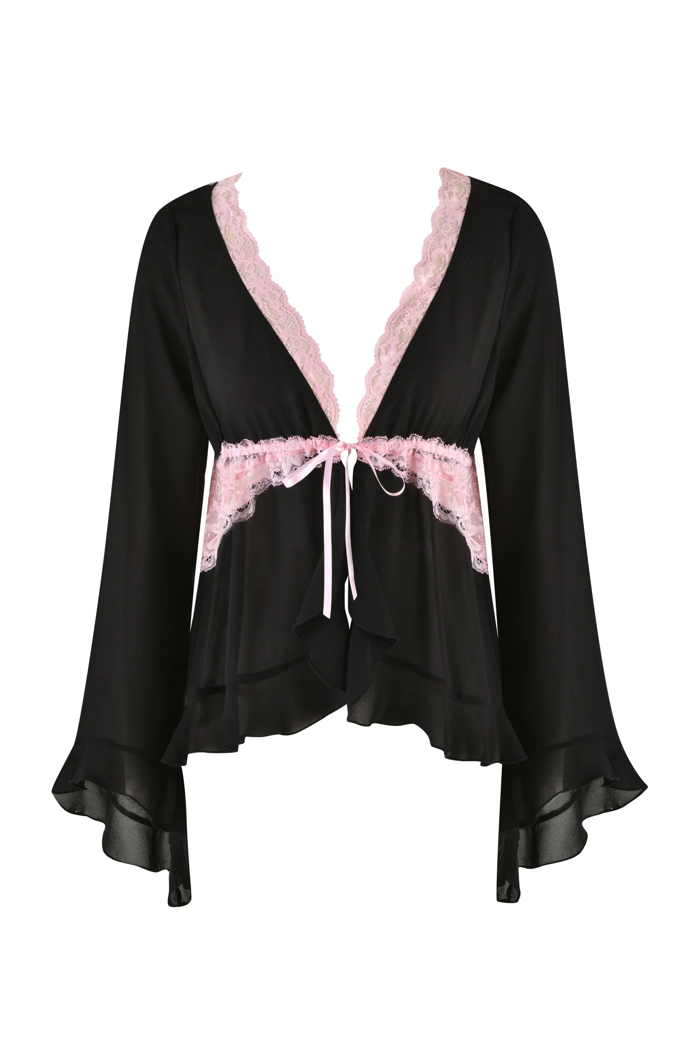 JUNIPER ROBE THREE-PIECE SET - BLACK - Image 8