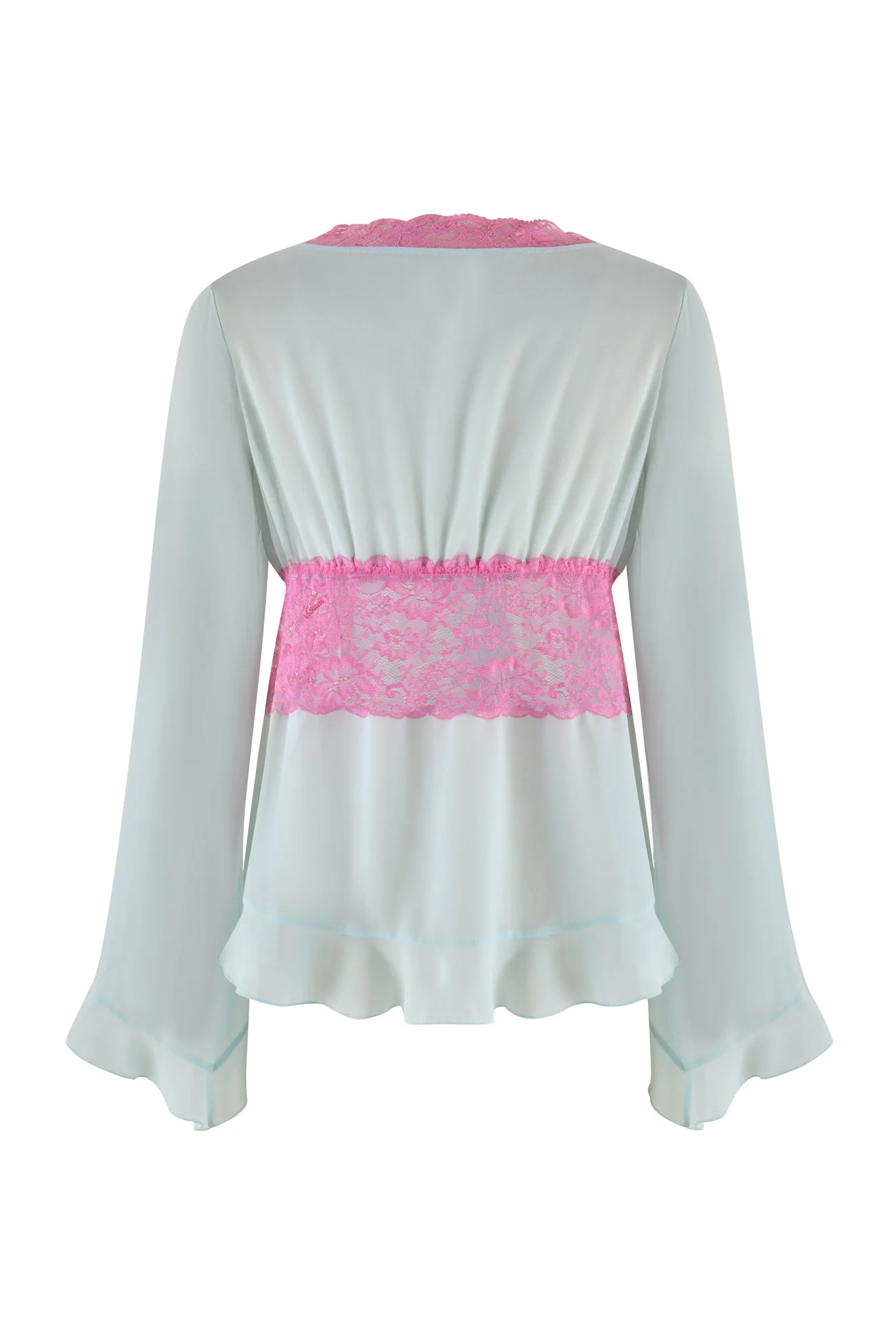 JUNIPER ROBE THREE-PIECE SET - GREEN : MINT GREEN - Image 9