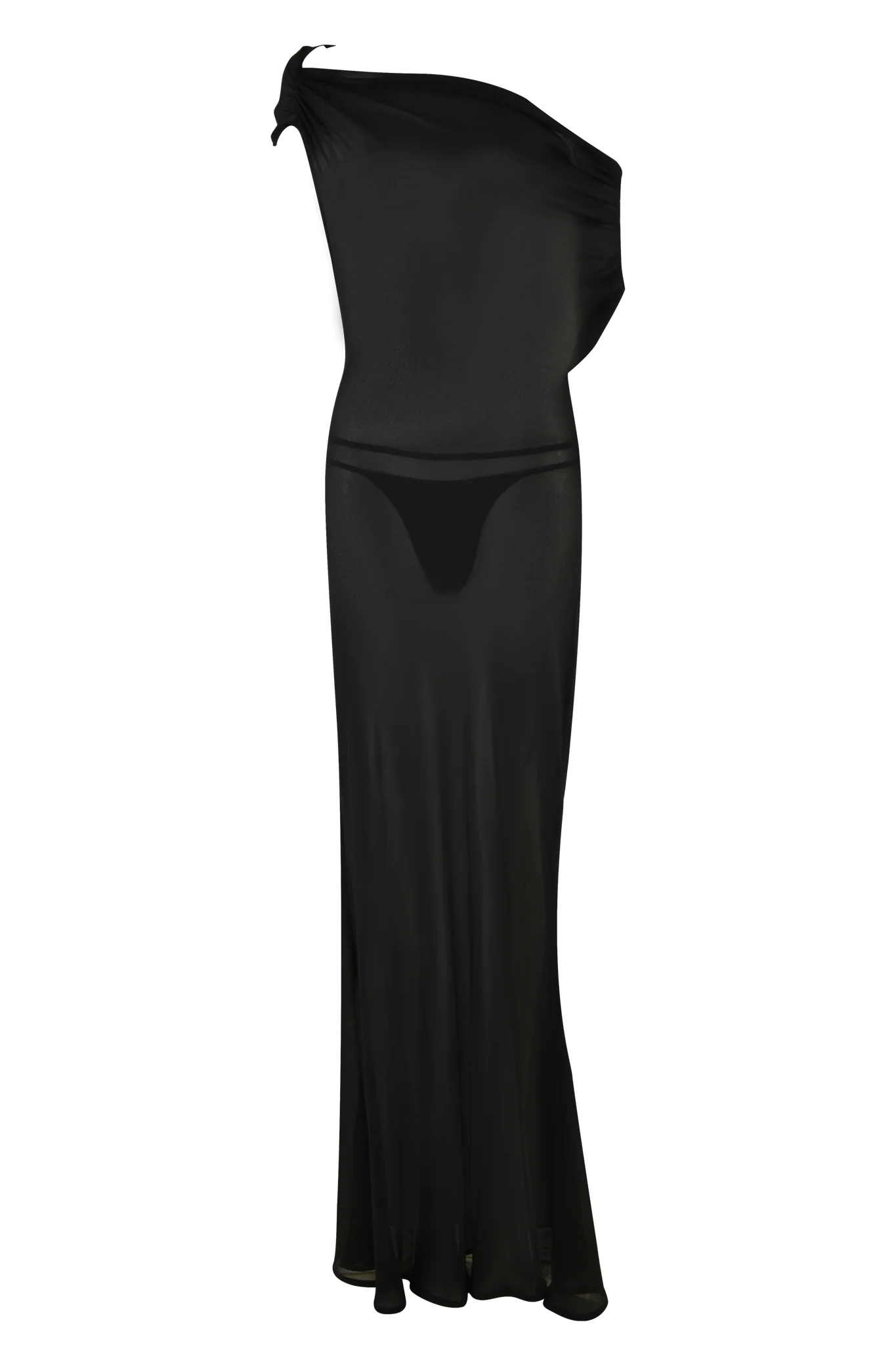 KAHLO MAXI DRESS - BLACK - Image 6