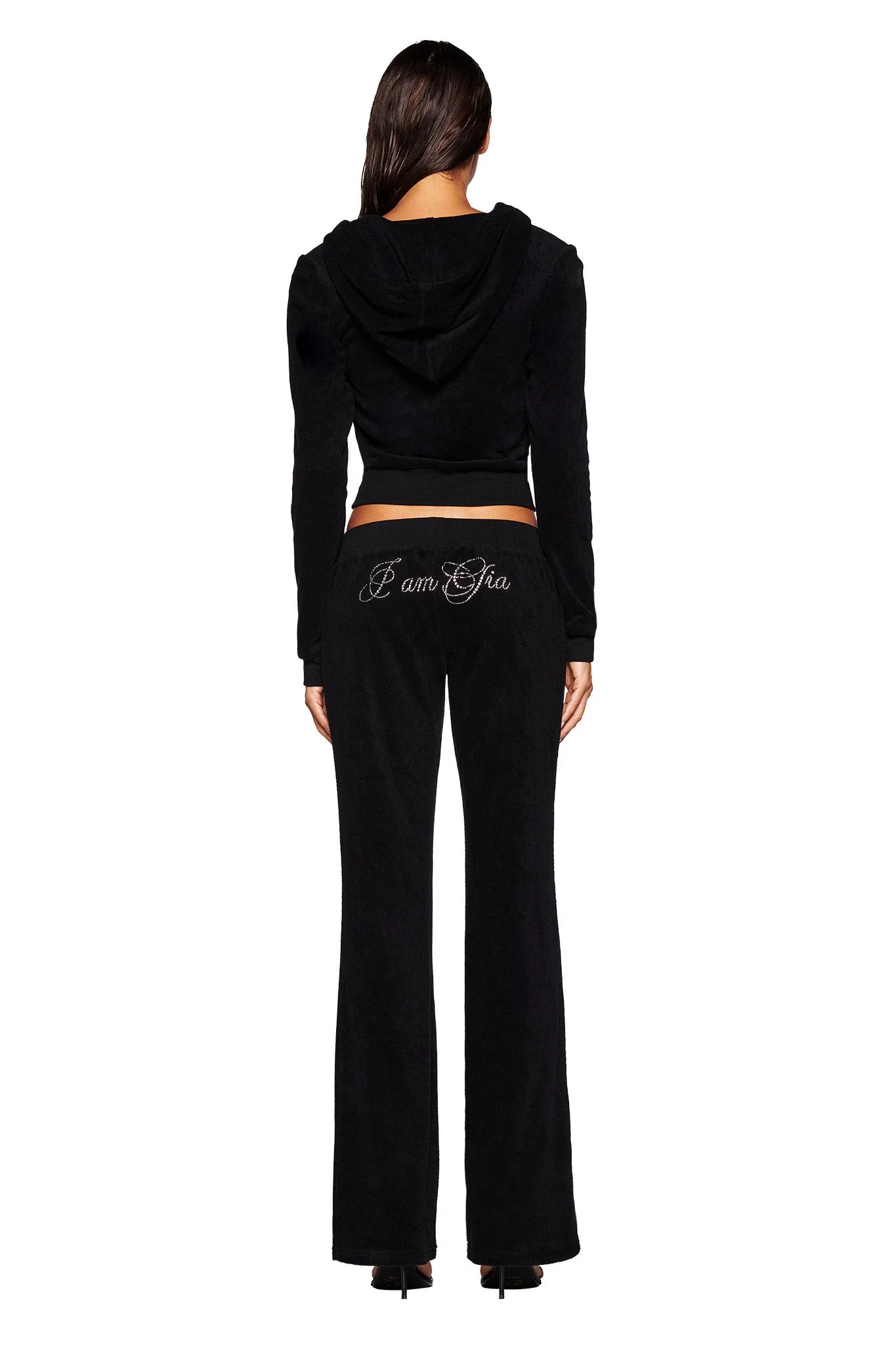 KAMERON TERRY JACKET - BLACK - Image 3