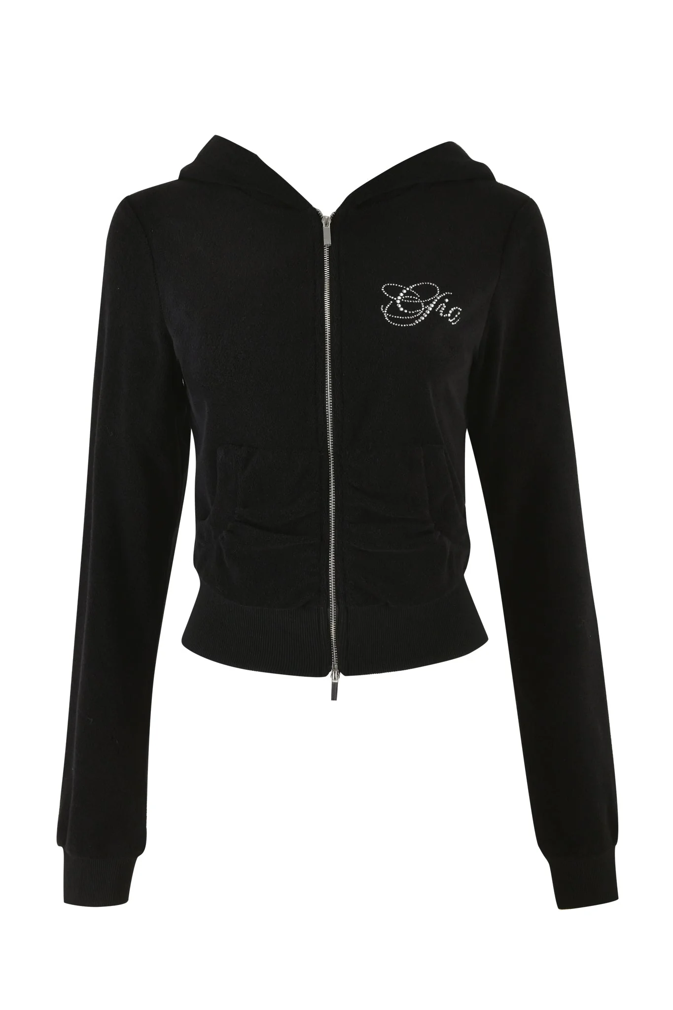 KAMERON TERRY JACKET - BLACK - Image 6