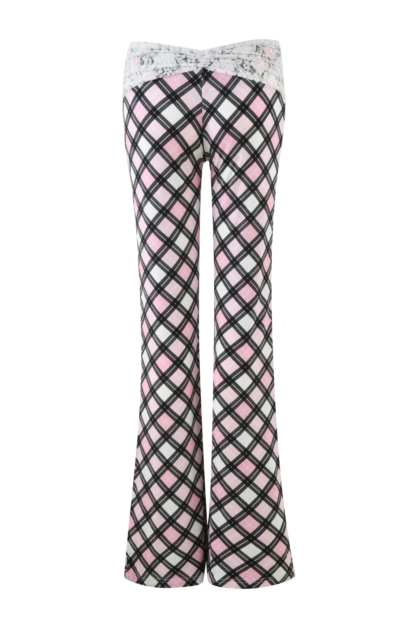 KENDRA PANT - PINK : PLAID - Image 6