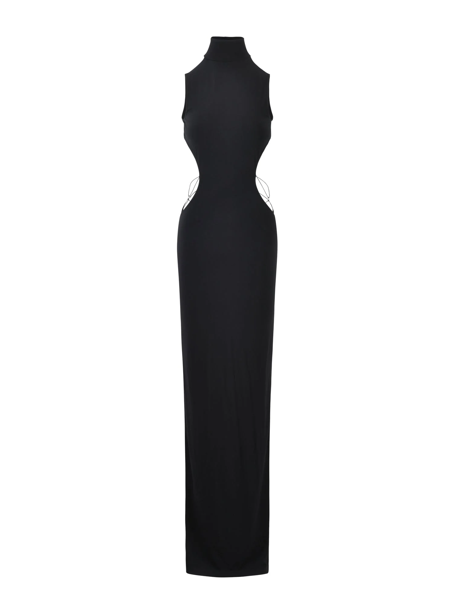 LARISA MAXI DRESS - BLACK - Image 8