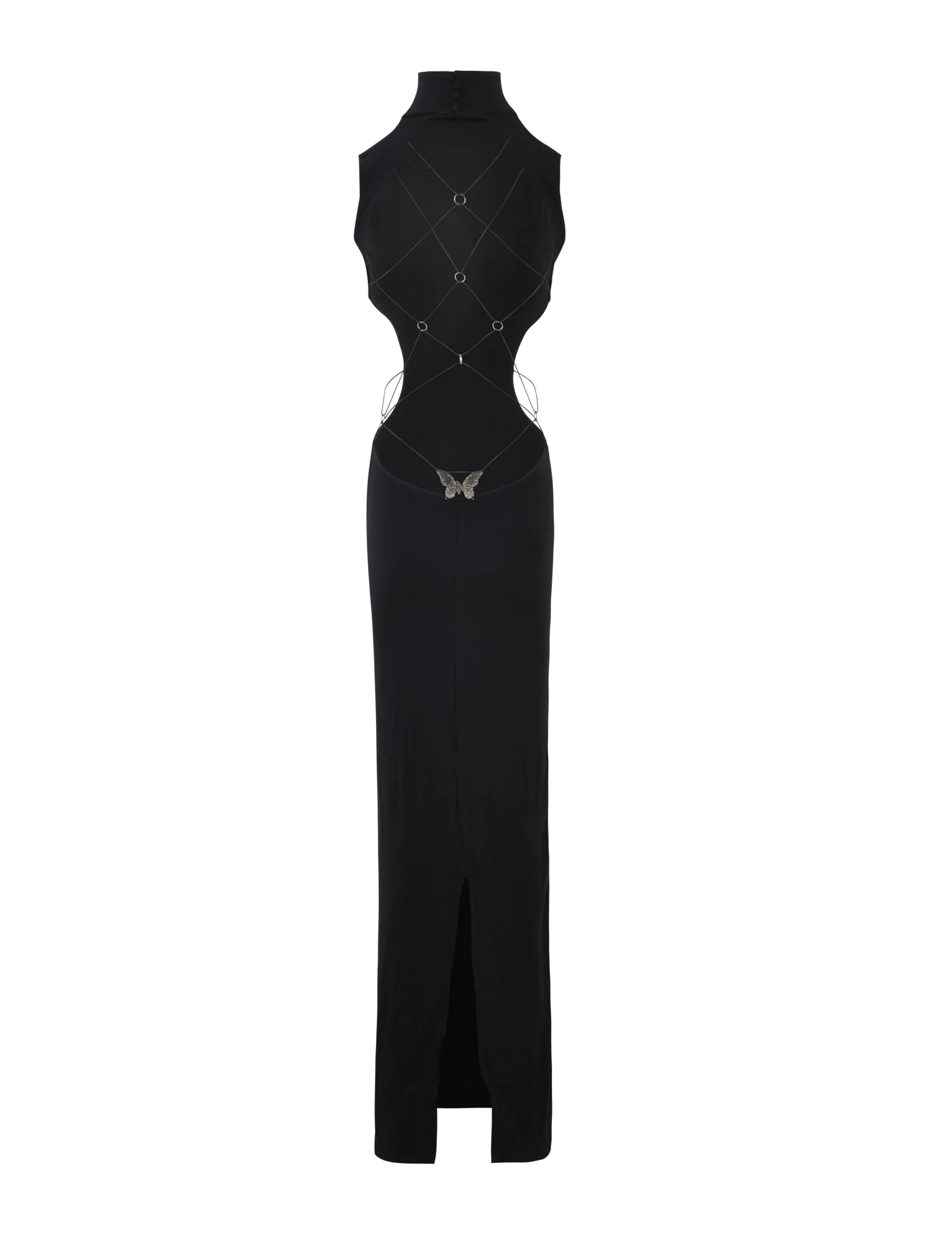 LARISA MAXI DRESS - BLACK - Image 9