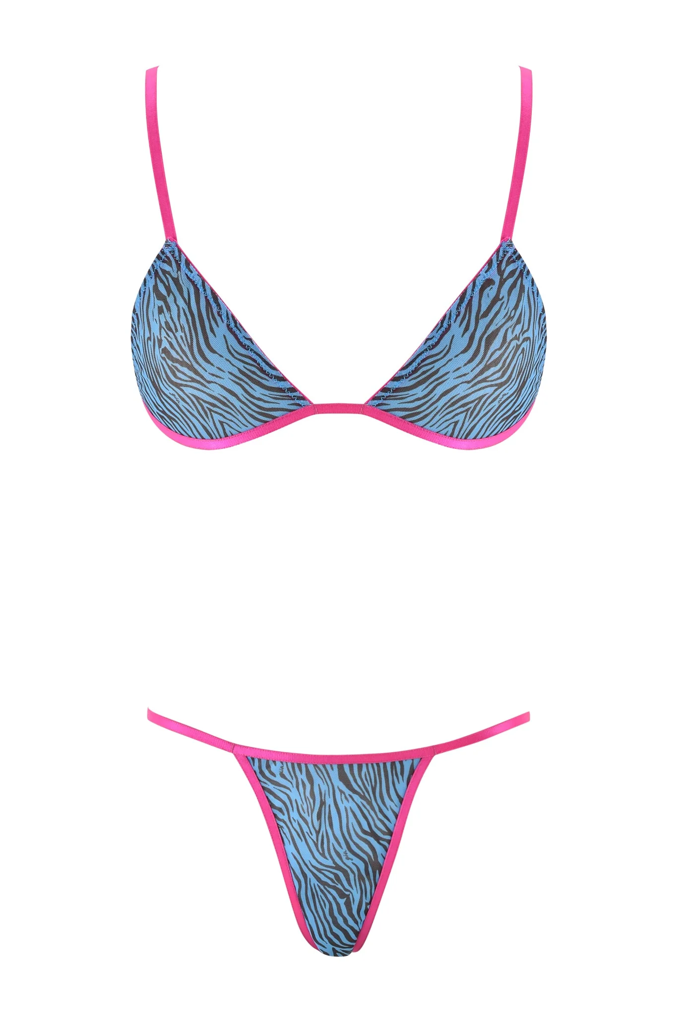 LILAH SET - BLUE : ZEBRA : BLUE ZEBRA - Image 8