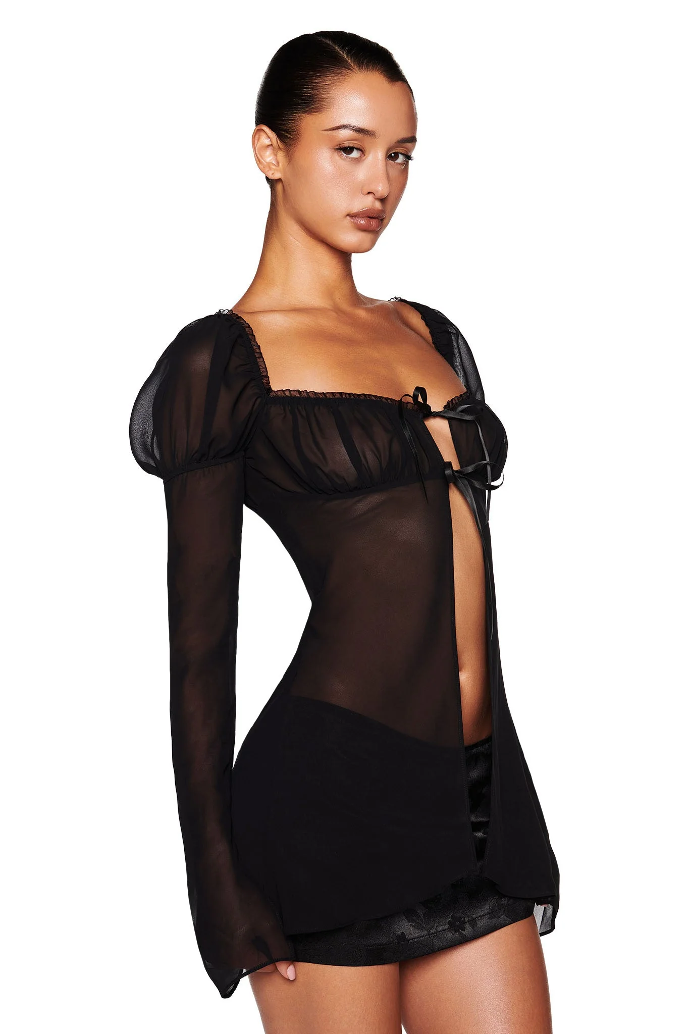 LINDSAY TOP - BLACK - Image 5