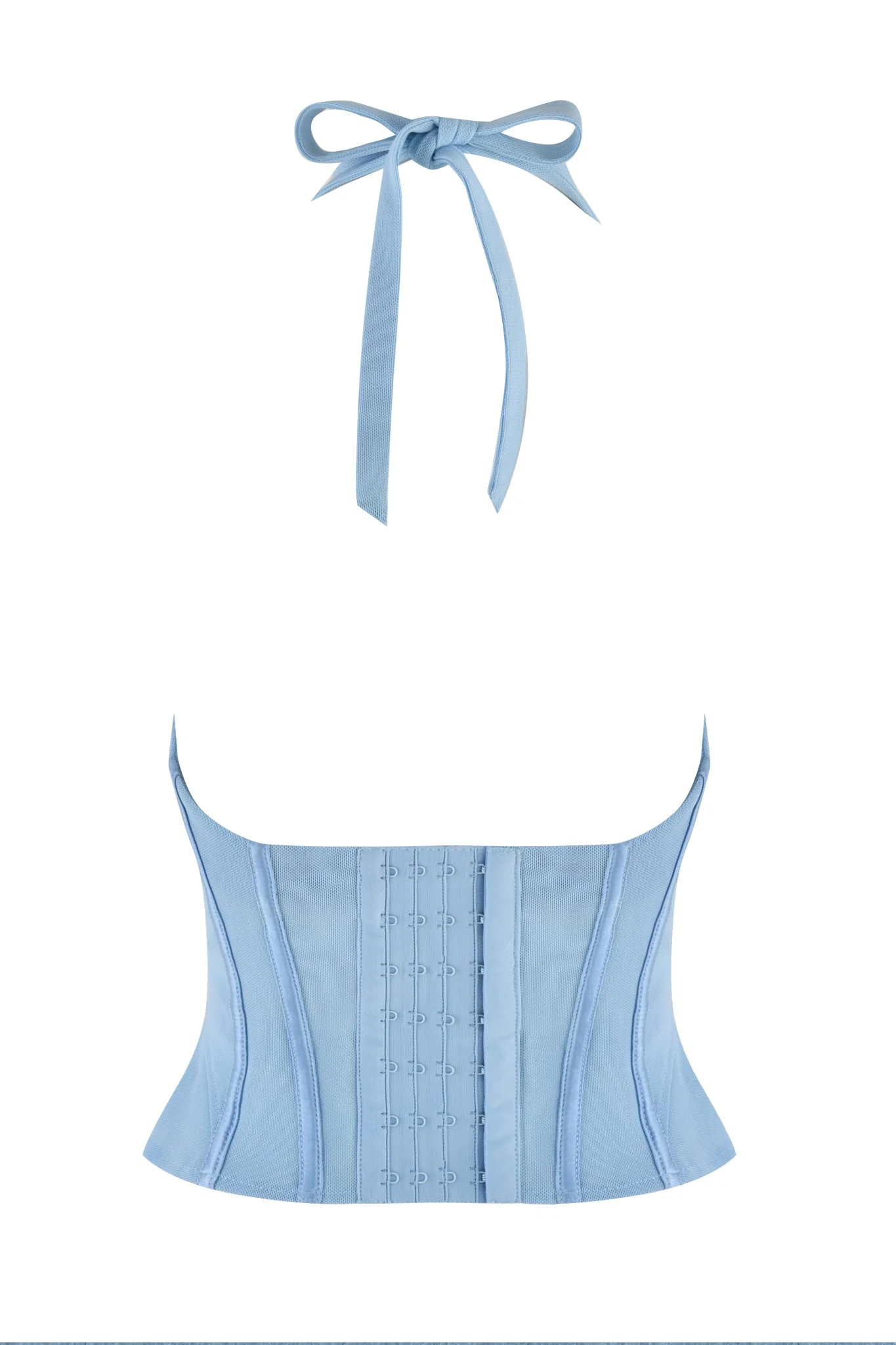 LOLA CORSET TOP - BLUE : BABY BLUE - Image 5