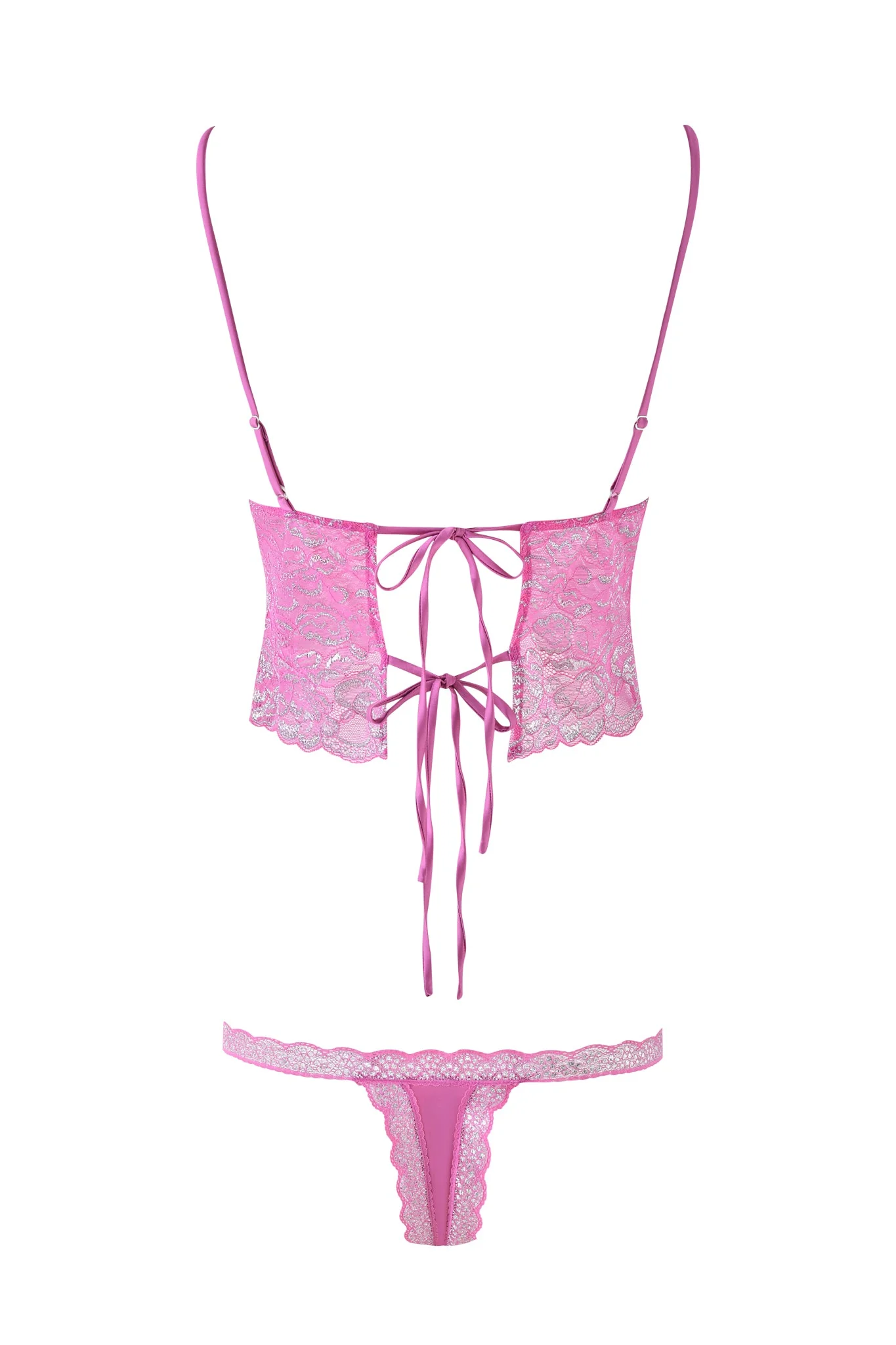 LOLO METALLIC SET - MAGENTA - Image 8