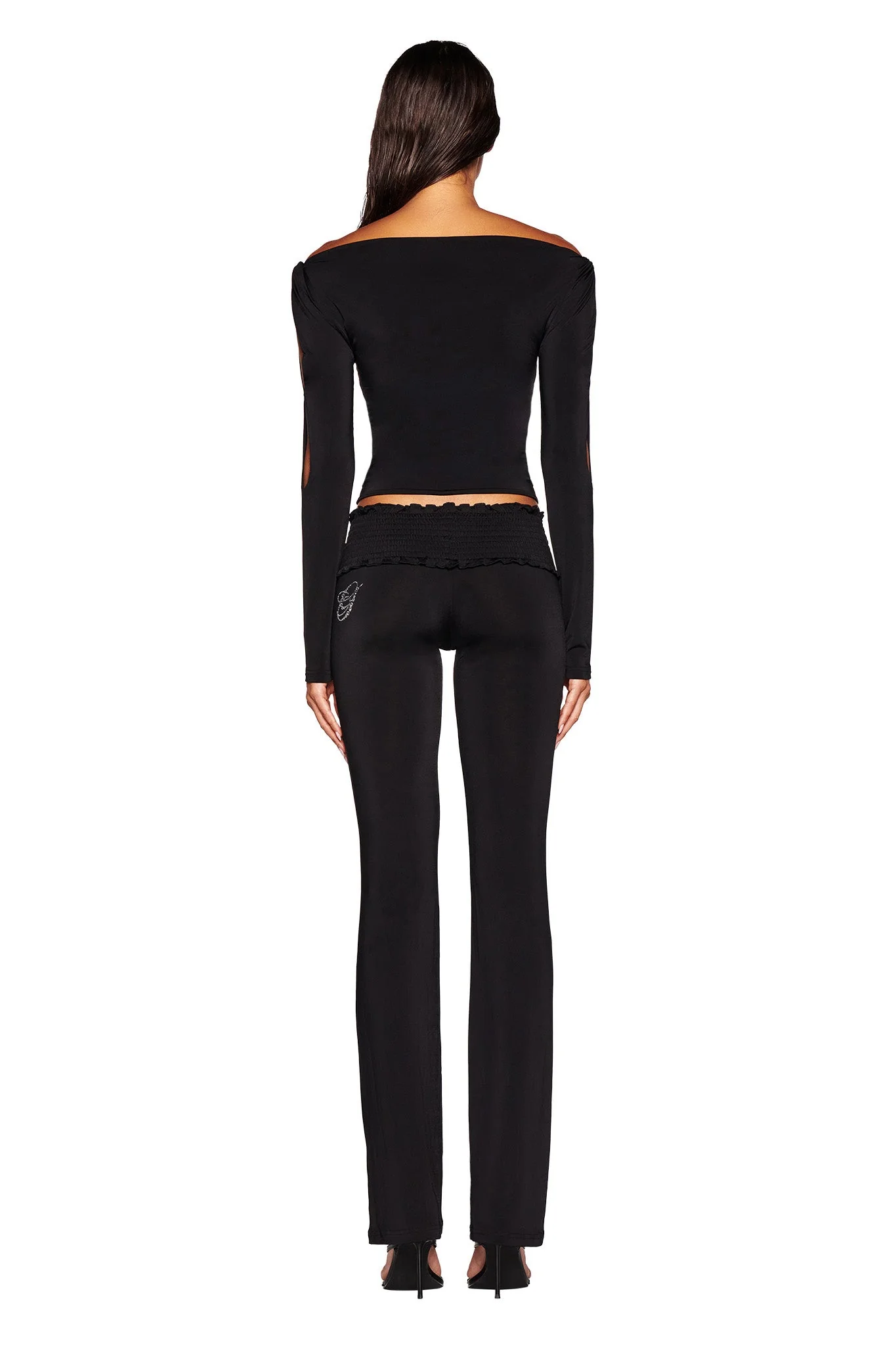 LORELAI TOP - BLACK - Image 3