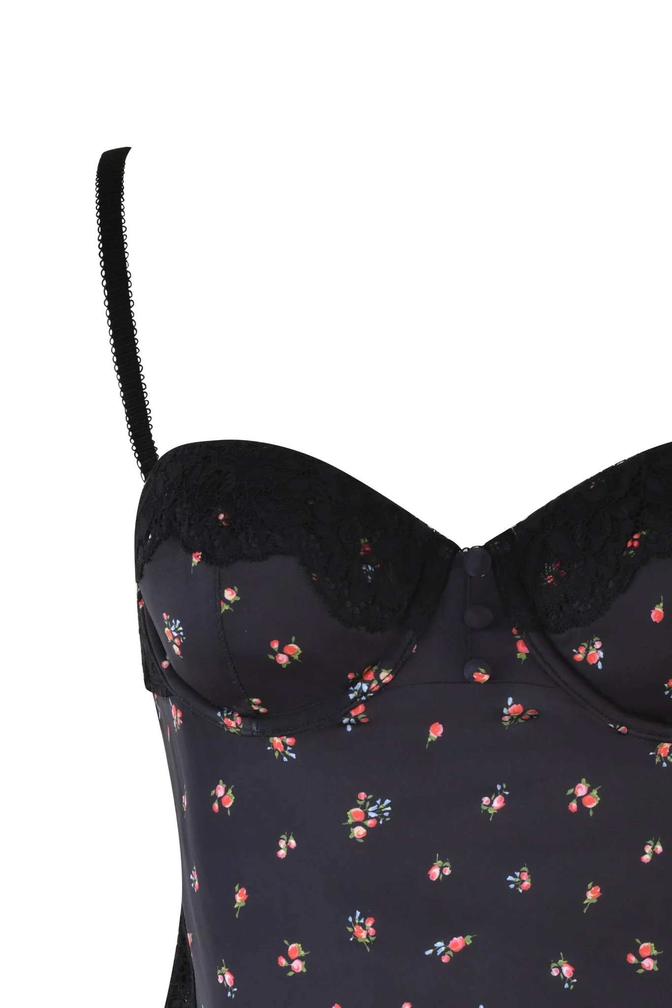 LUELLA CAMI TOP - BLACK : DITSY FLORAL - Image 9