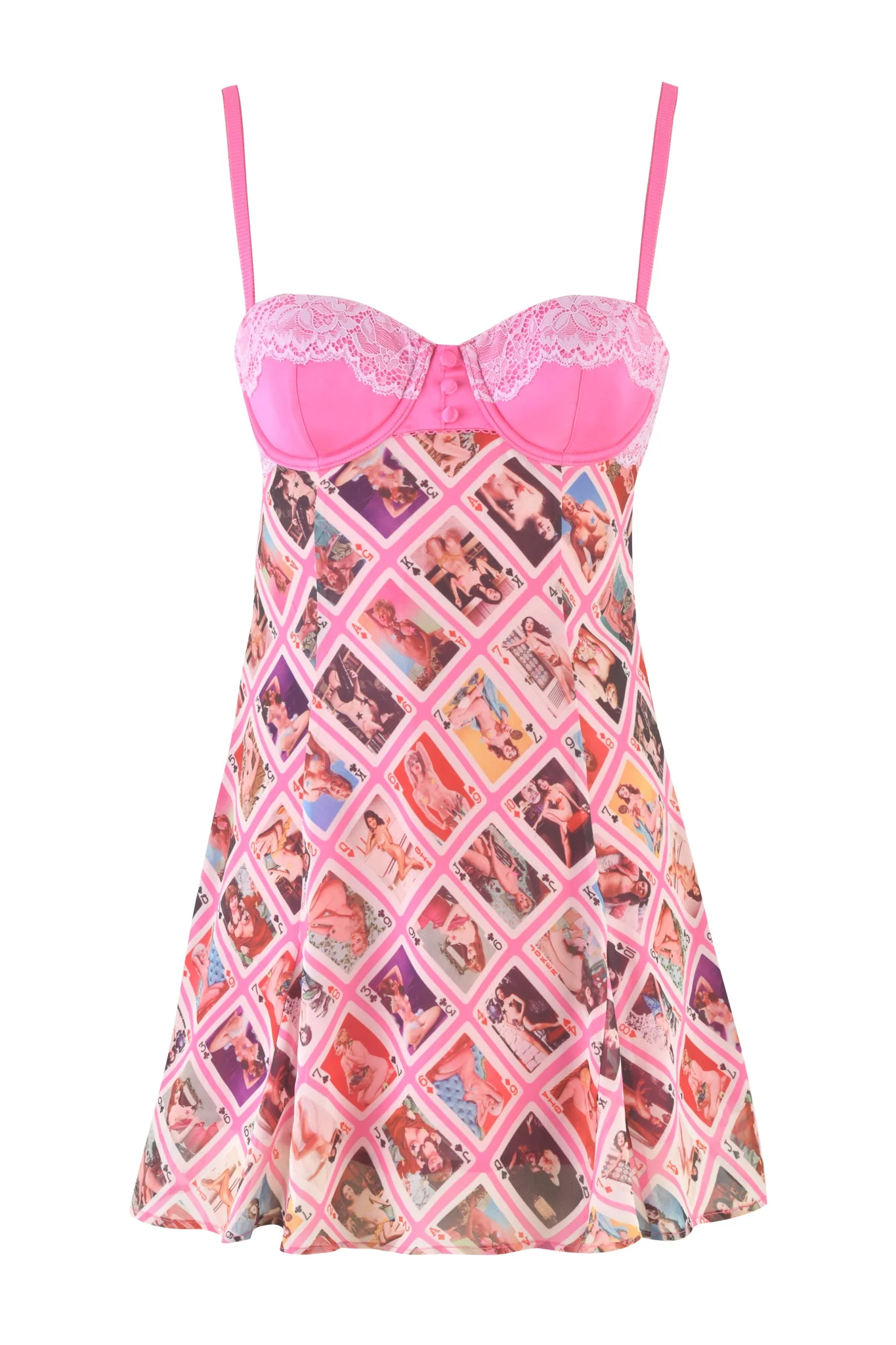 LUELLA MINI DRESS - PINK - Image 7