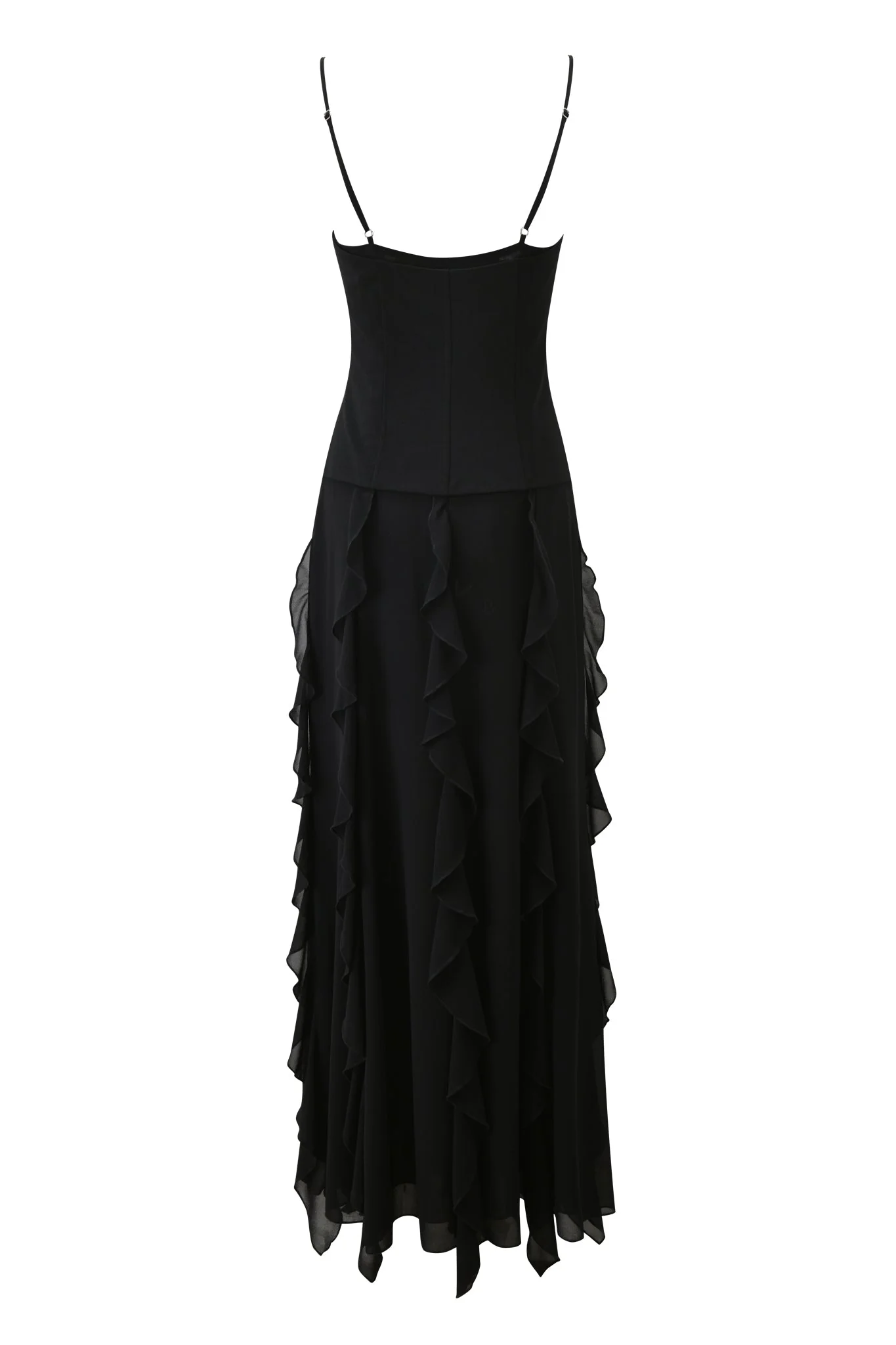 MARLETTE 2.0 MAXI DRESS - BLACK - Image 8