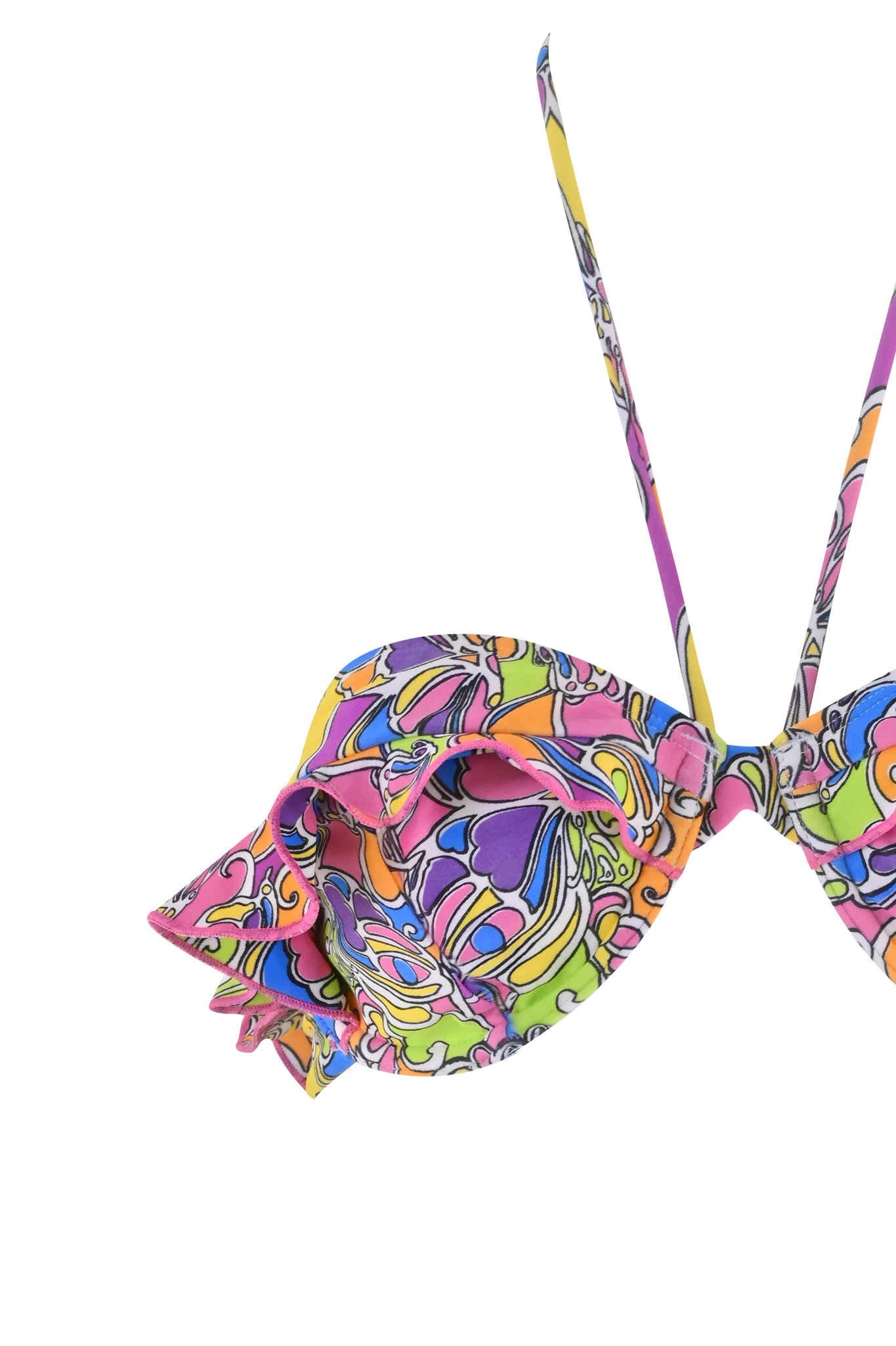 MARNIE BIKINI TOP - TROPICAL BUTTERFLY BLOOM - Image 7