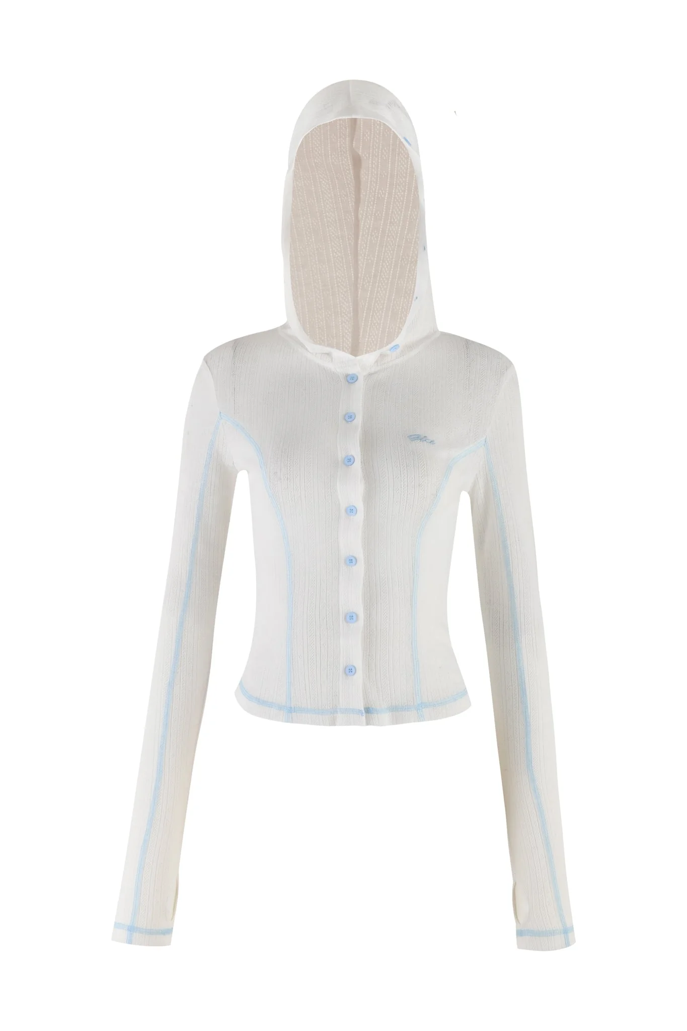 MIA HOODIE - WHITE - Image 9
