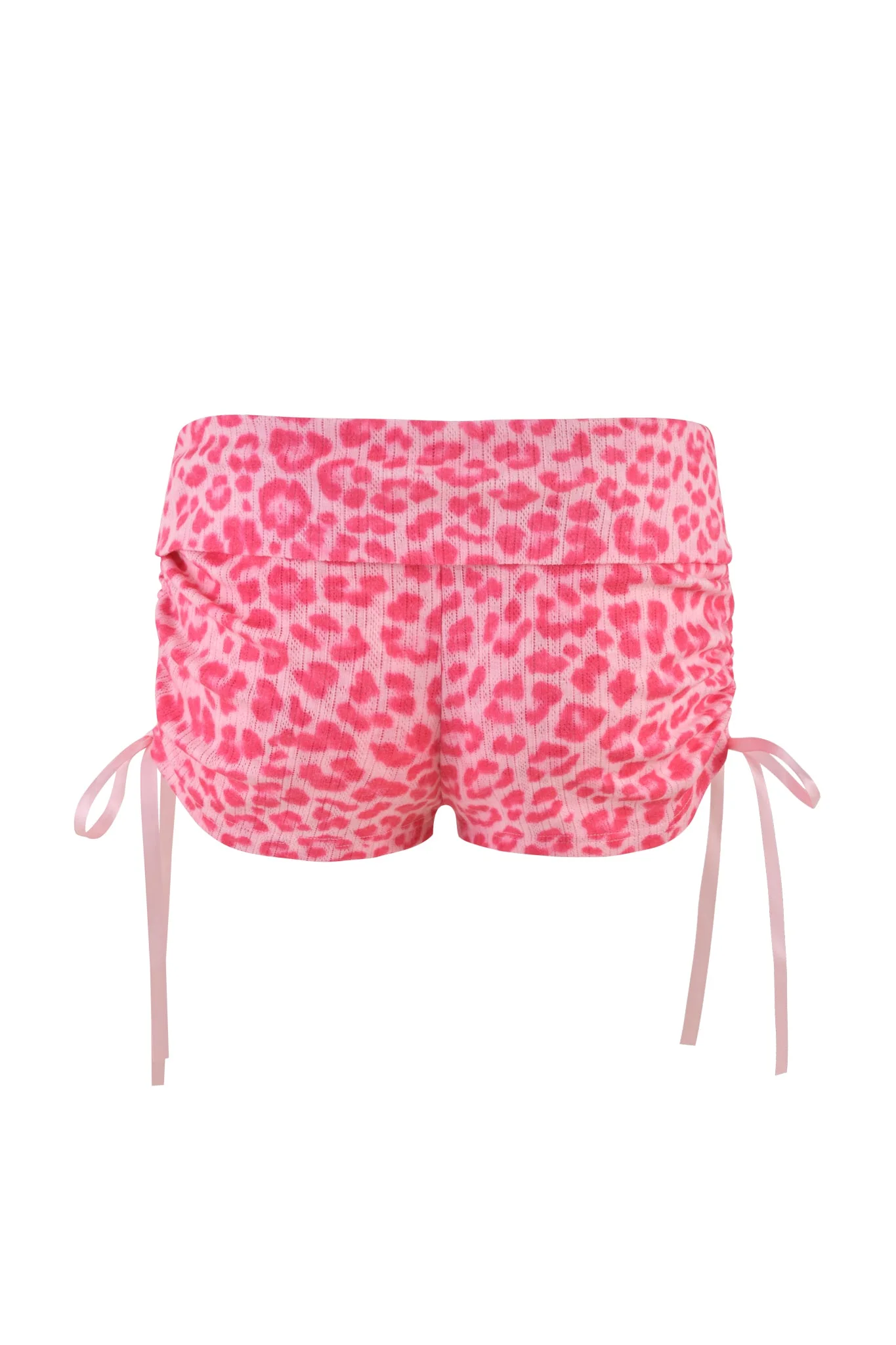 MIA SHORT - PINK : PINK LEOPARD - Image 6