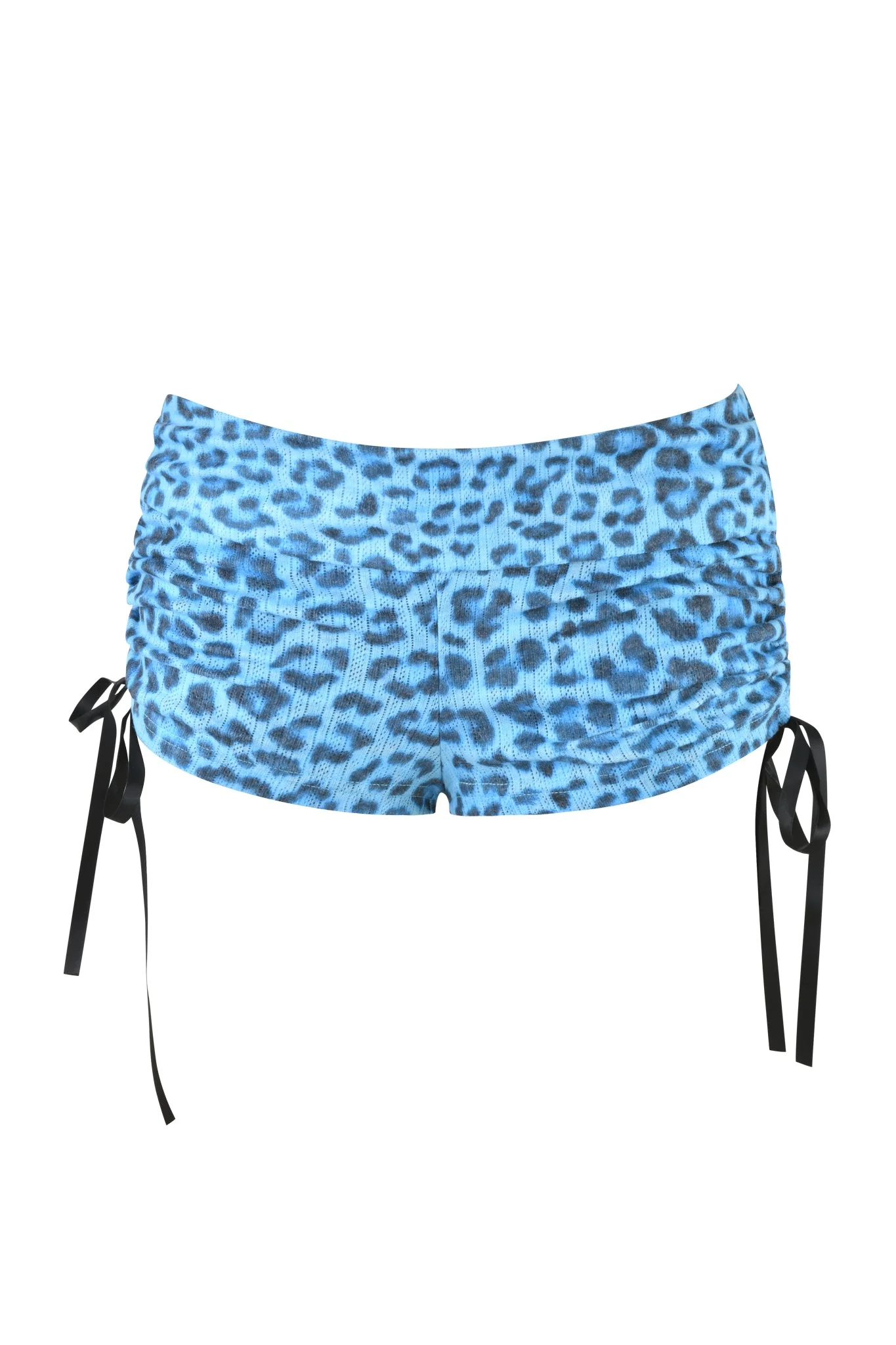 MIA SHORT - TEAL LEOPARD - Image 5