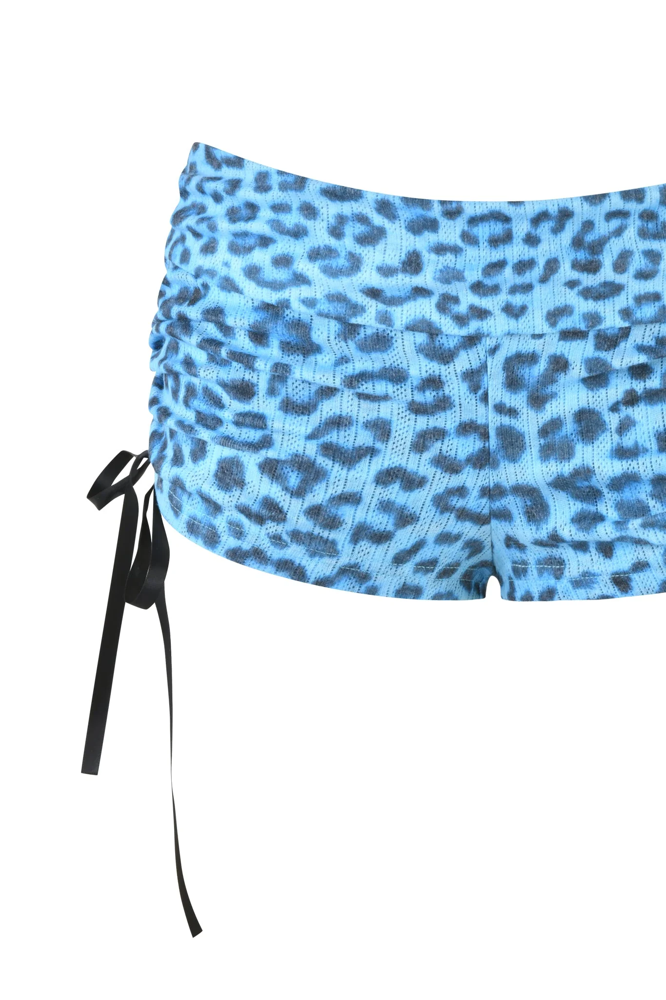 MIA SHORT - TEAL LEOPARD - Image 7