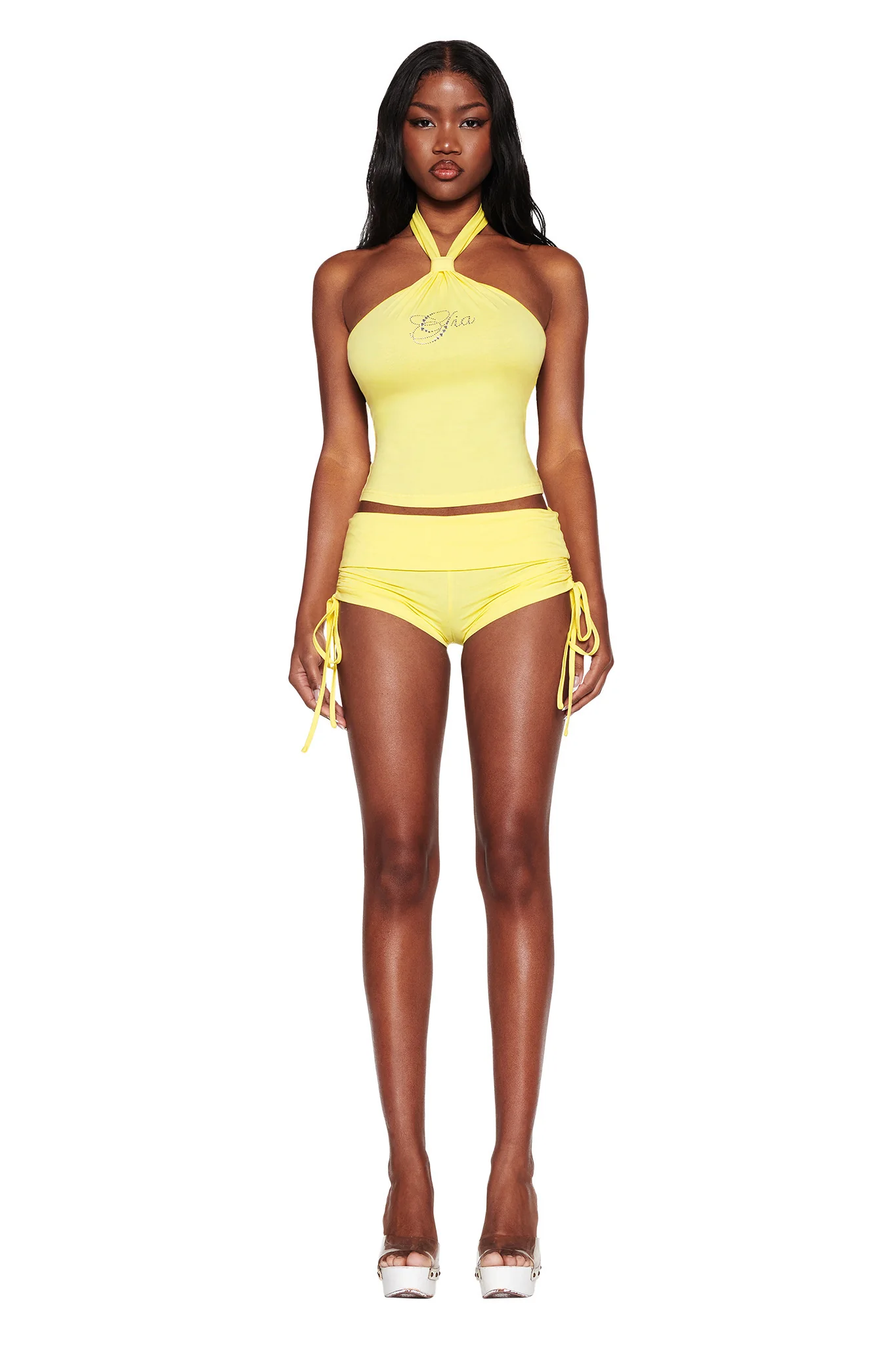 MIA SHORT - YELLOW - Image 2