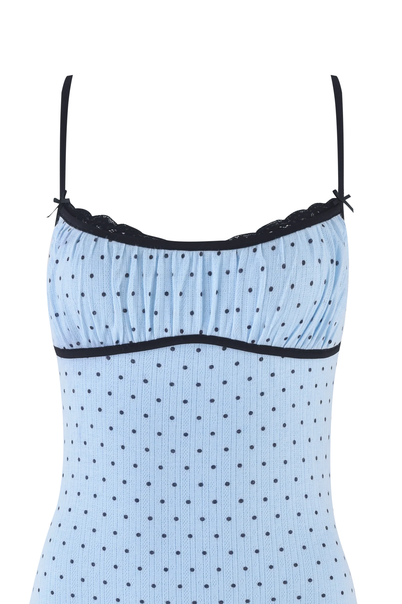 MILA SLIP DRESS - BLUE - Image 11