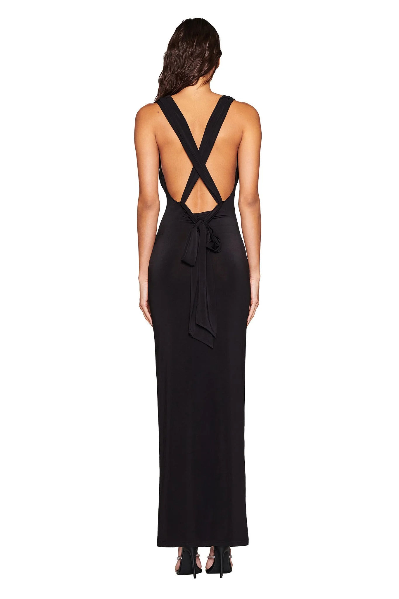 MILANI MAXI DRESS - BLACK - Image 6