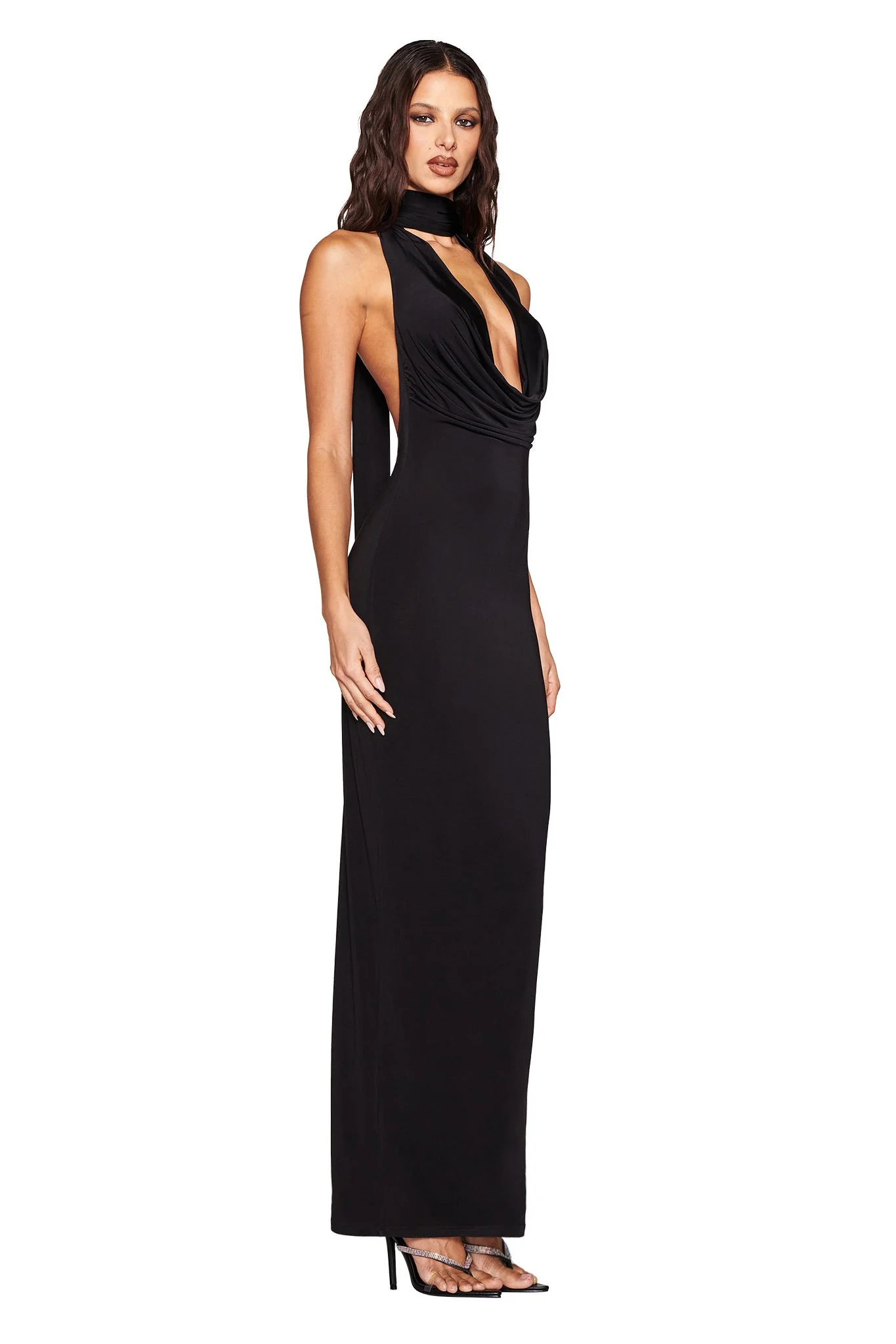MILANI MAXI DRESS - BLACK - Image 8