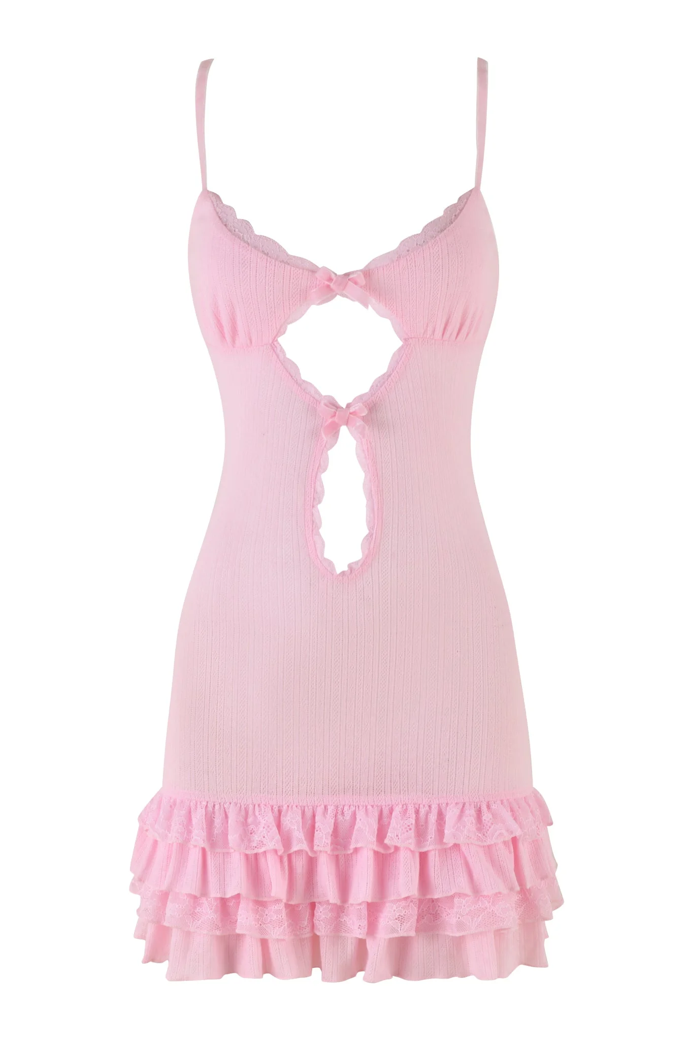 MIRABELLE DRESS - PINK : LACE - Image 7
