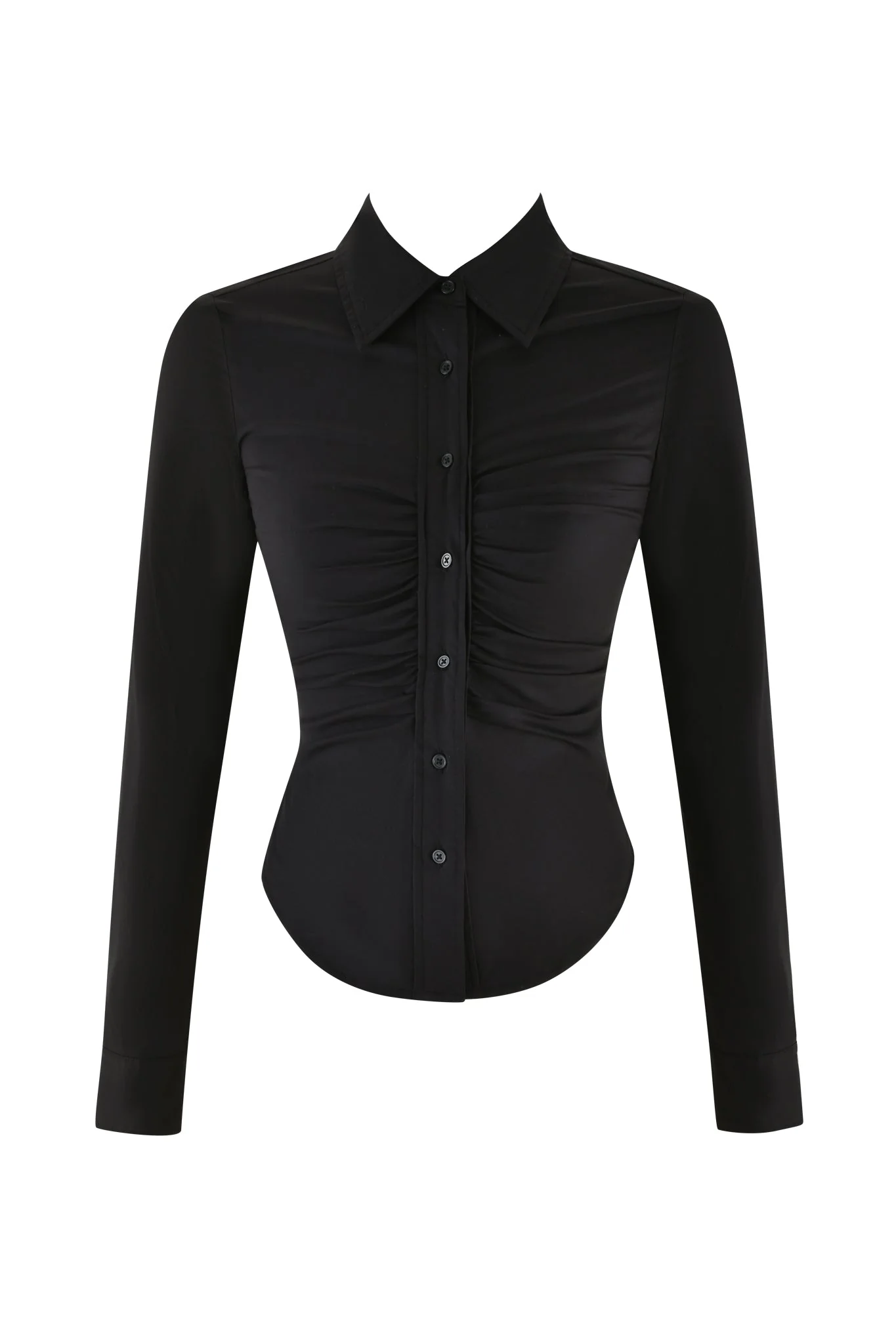 MONICA SHIRT - BLACK - Image 7