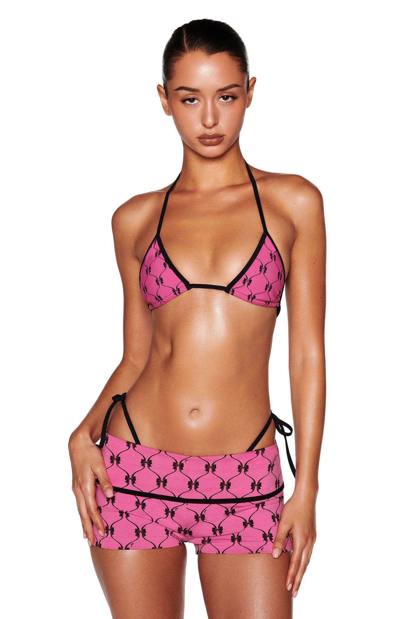 MONROE BIKINI TOP - PINK : DIGITAL : GIRLY POP - Image 5
