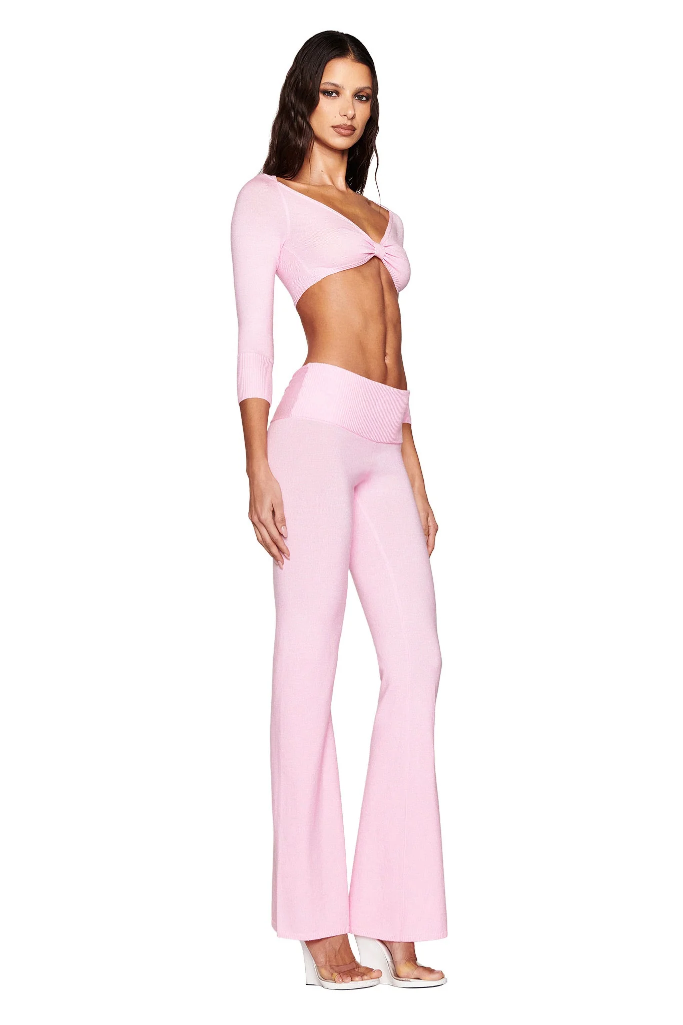 MORGANA CROP TOP - PINK - Image 3