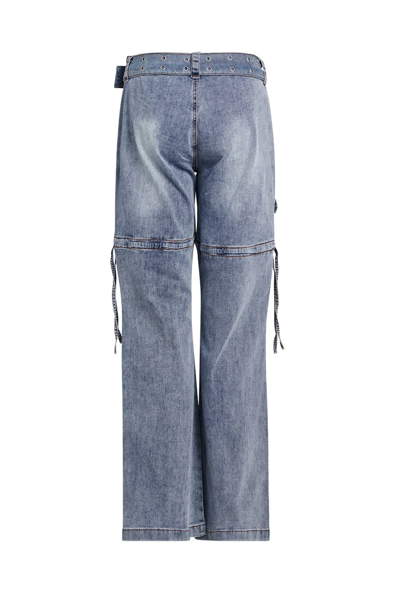 NAIMA CARGO PANT - DENIM - Image 6