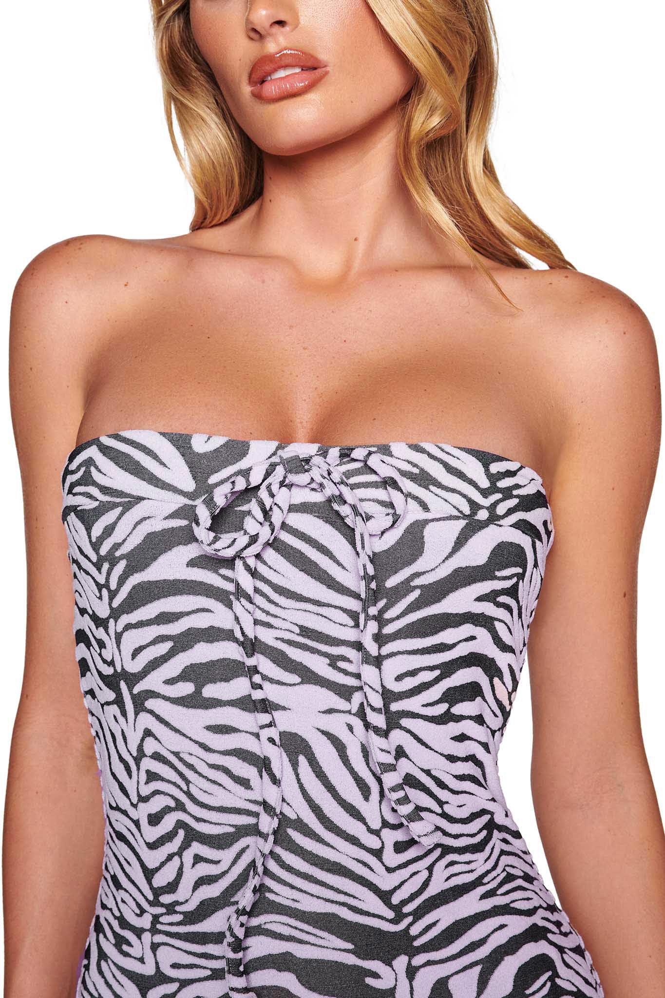 NARELLA DRESS - PINK : ZEBRA - Image 6