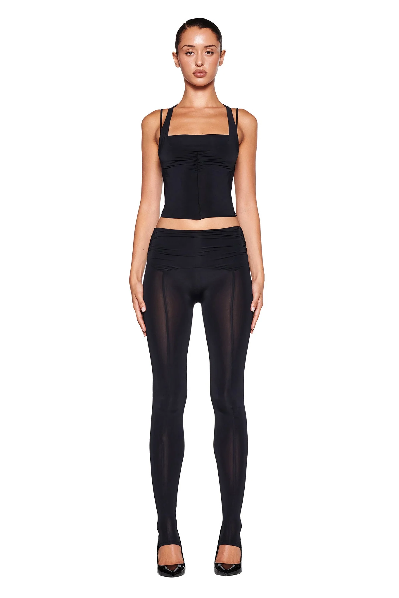 NERINA TOP - BLACK - Image 5