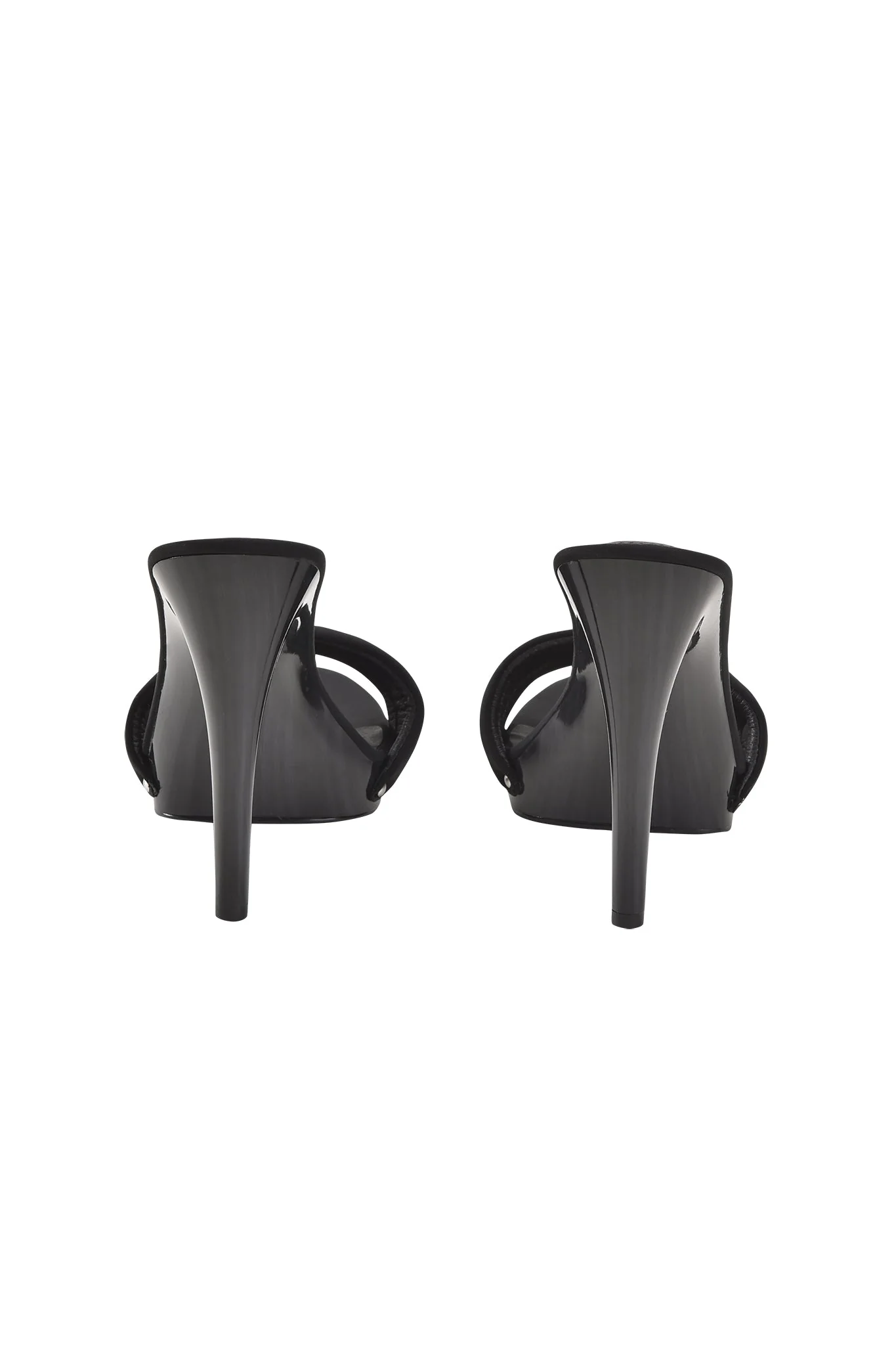 NICKY HEEL - BLACK NEOPRENE - Image 5