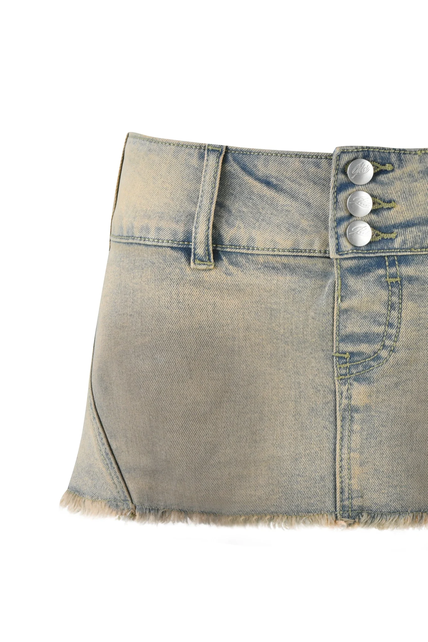 NYKKO SKORT - BEIGE : TAN WASH - Image 8